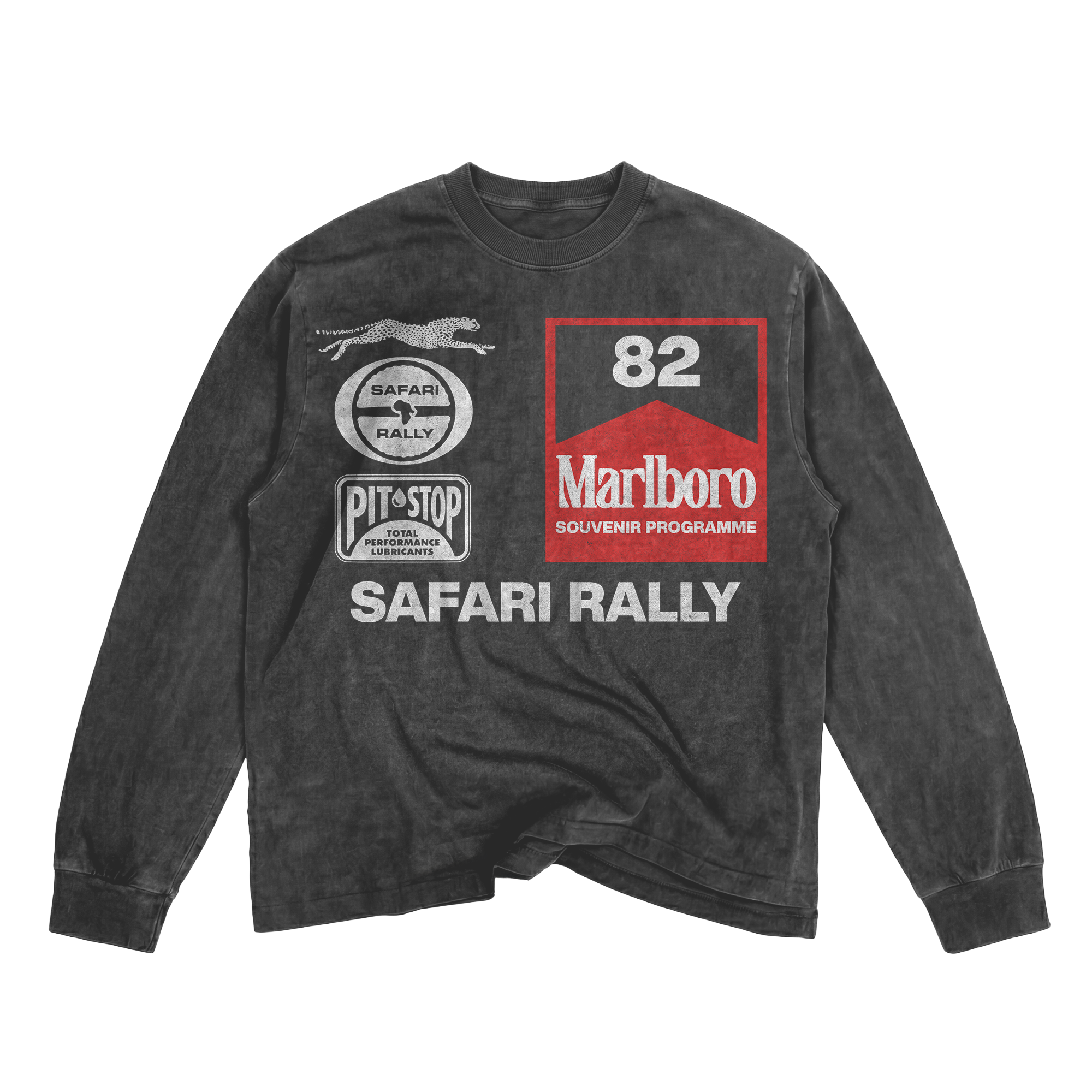 Vintage Washed Safari Rally v3 Long Sleeve