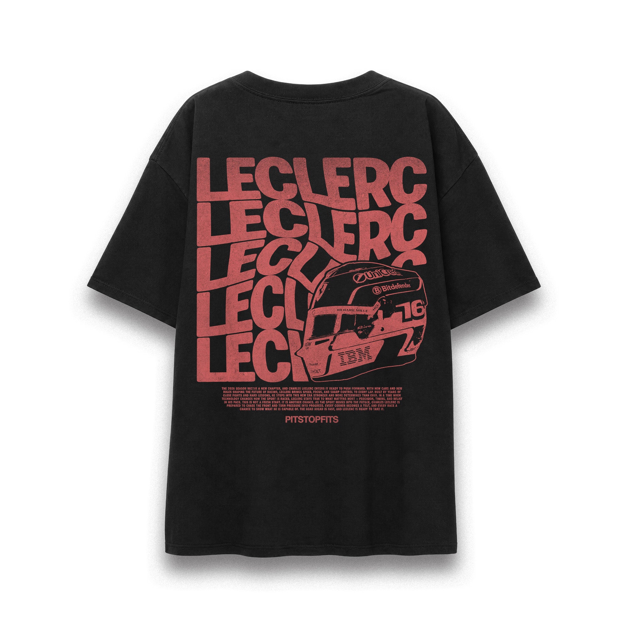Leclerc Driver Helmet Tee