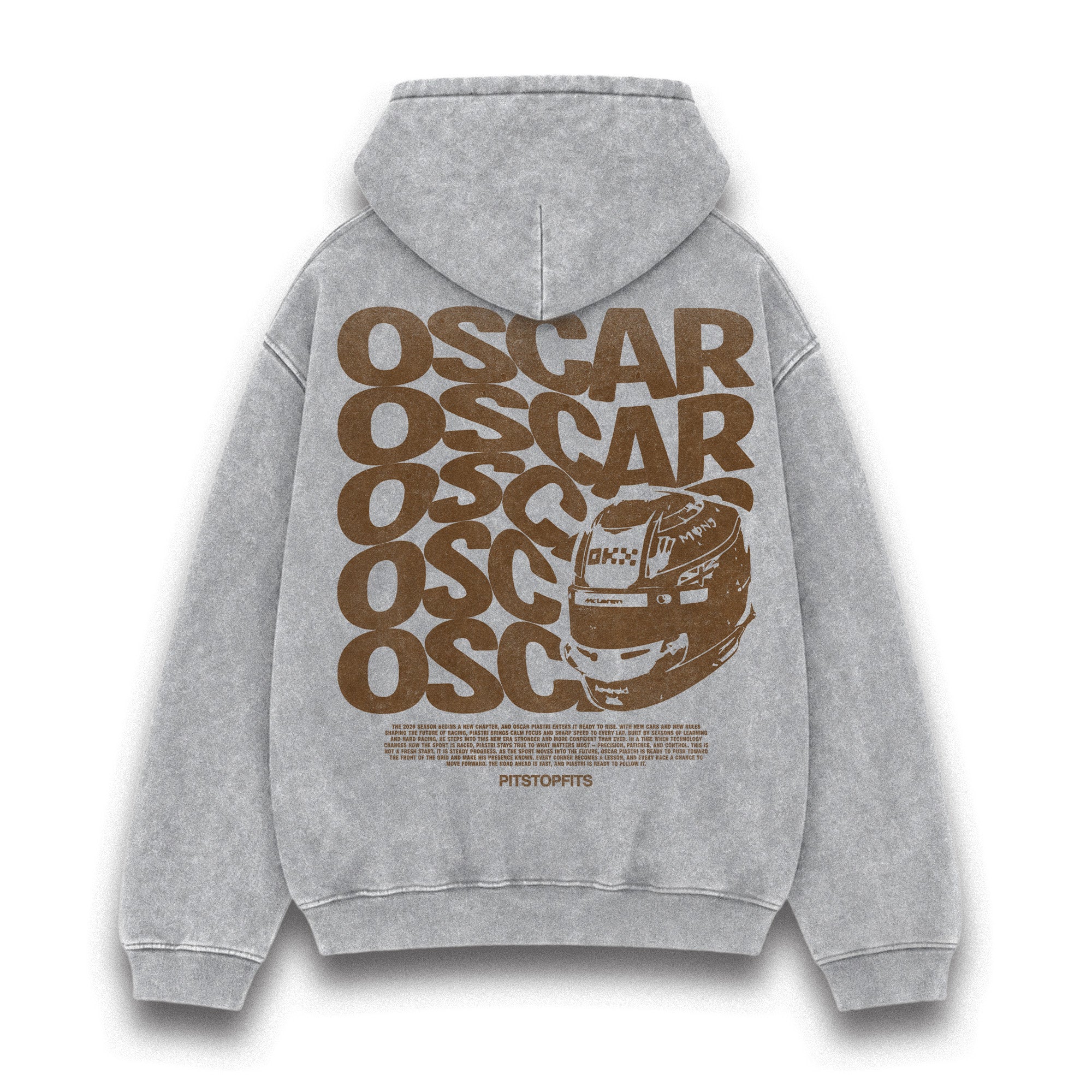 Oscar Driver Helmet Washed Hoodie