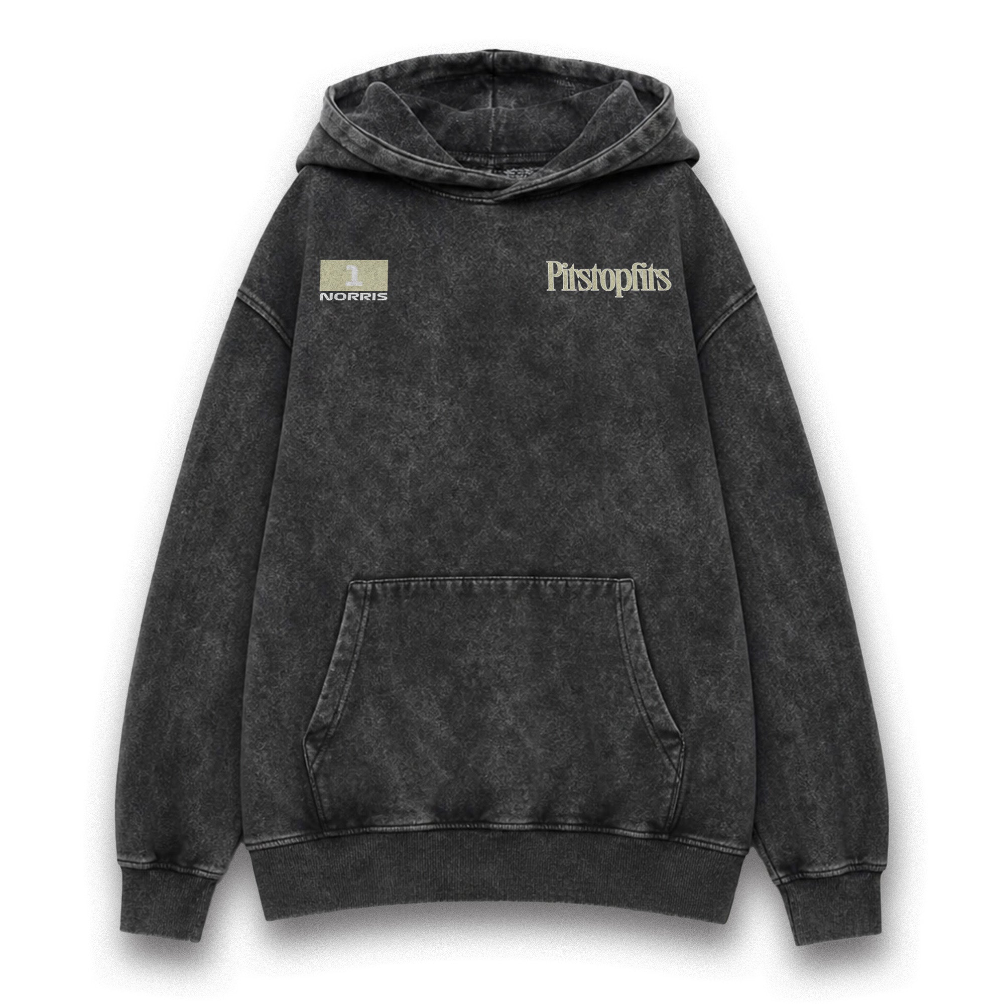 Norris Driver Helmet Washed Hoodie