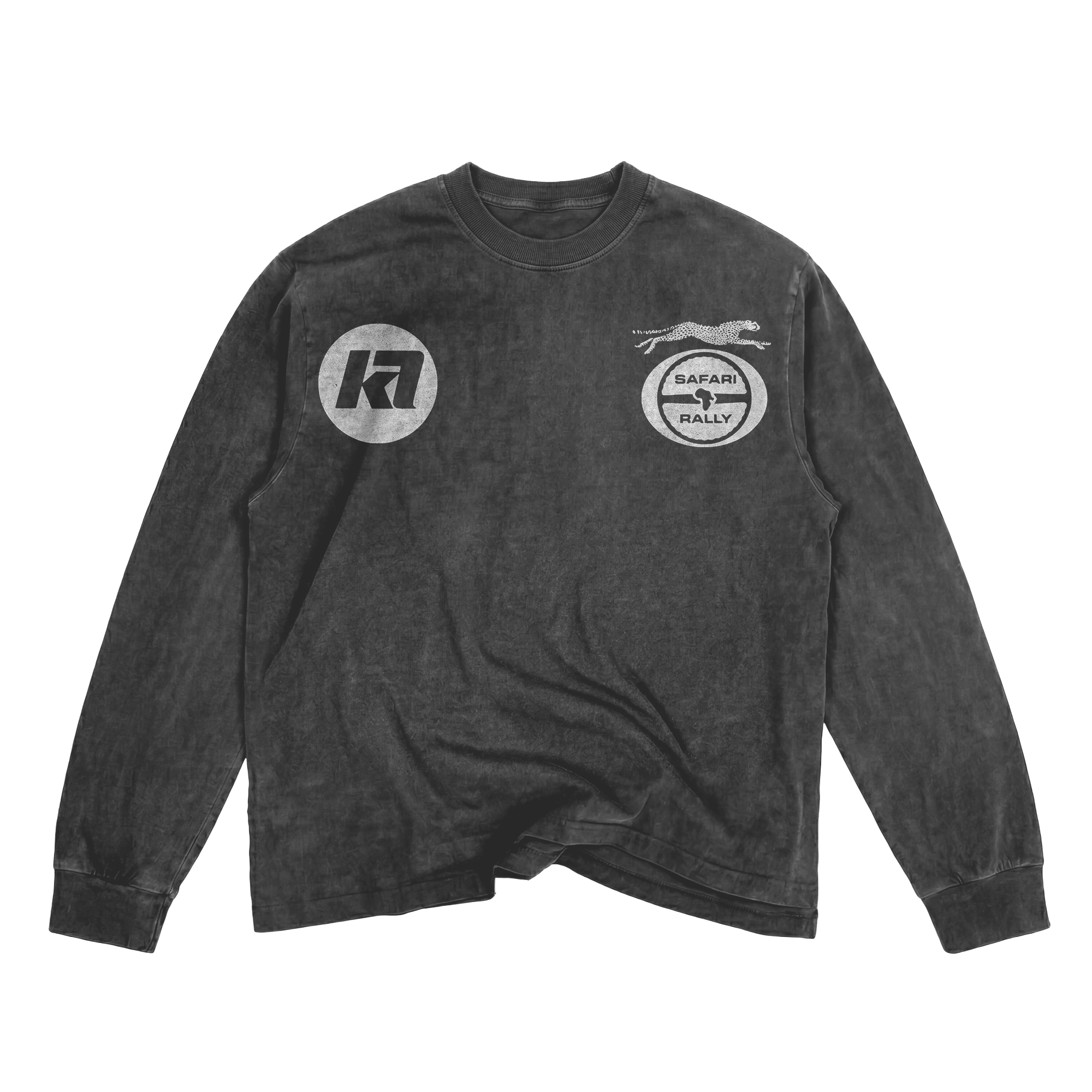 Vintage Washed Safari Rally Long Sleeve