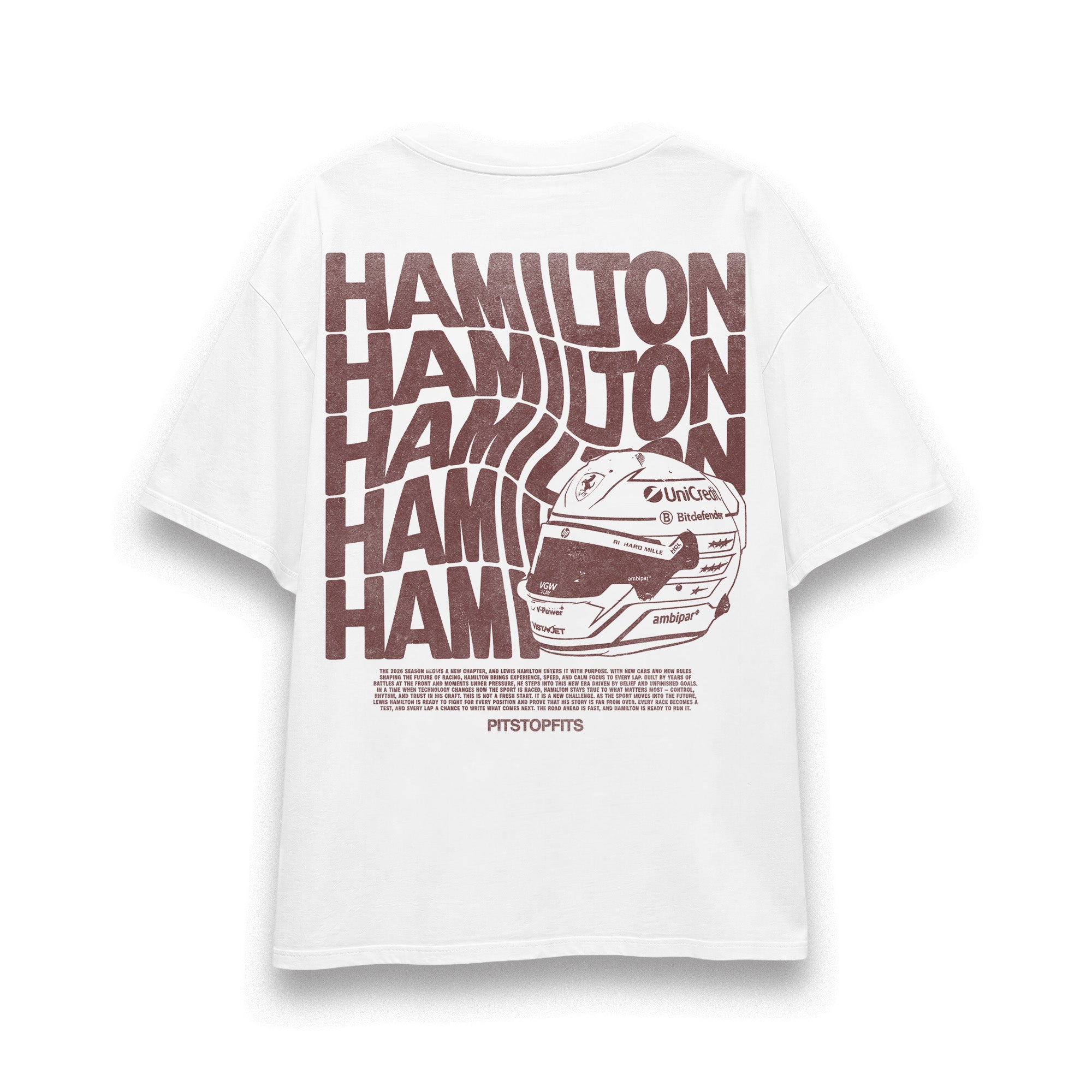 Hamilton Driver Helmet Tee