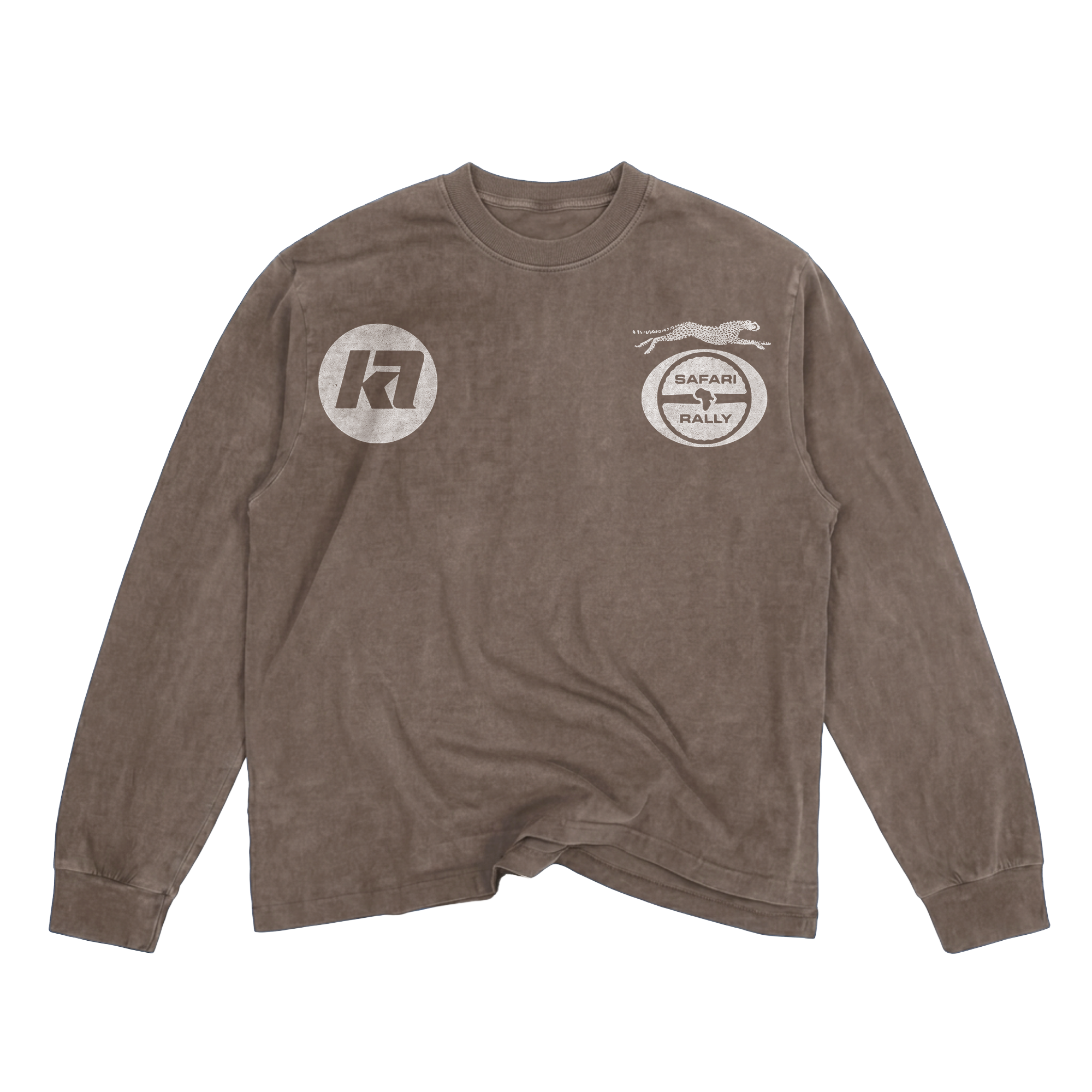 Vintage Washed Safari Rally Long Sleeve