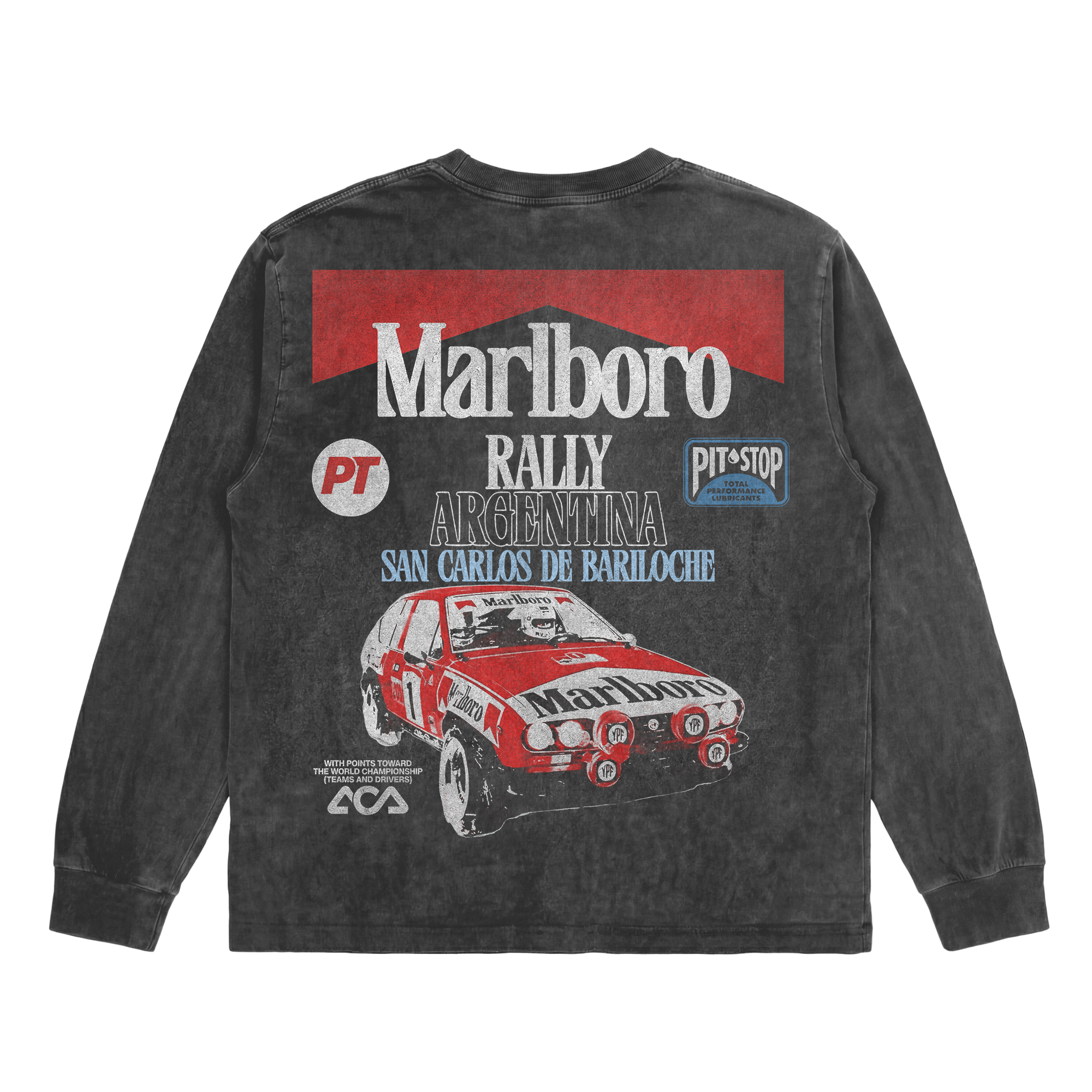 Vintage Washed Rally Argentina Long Sleeve