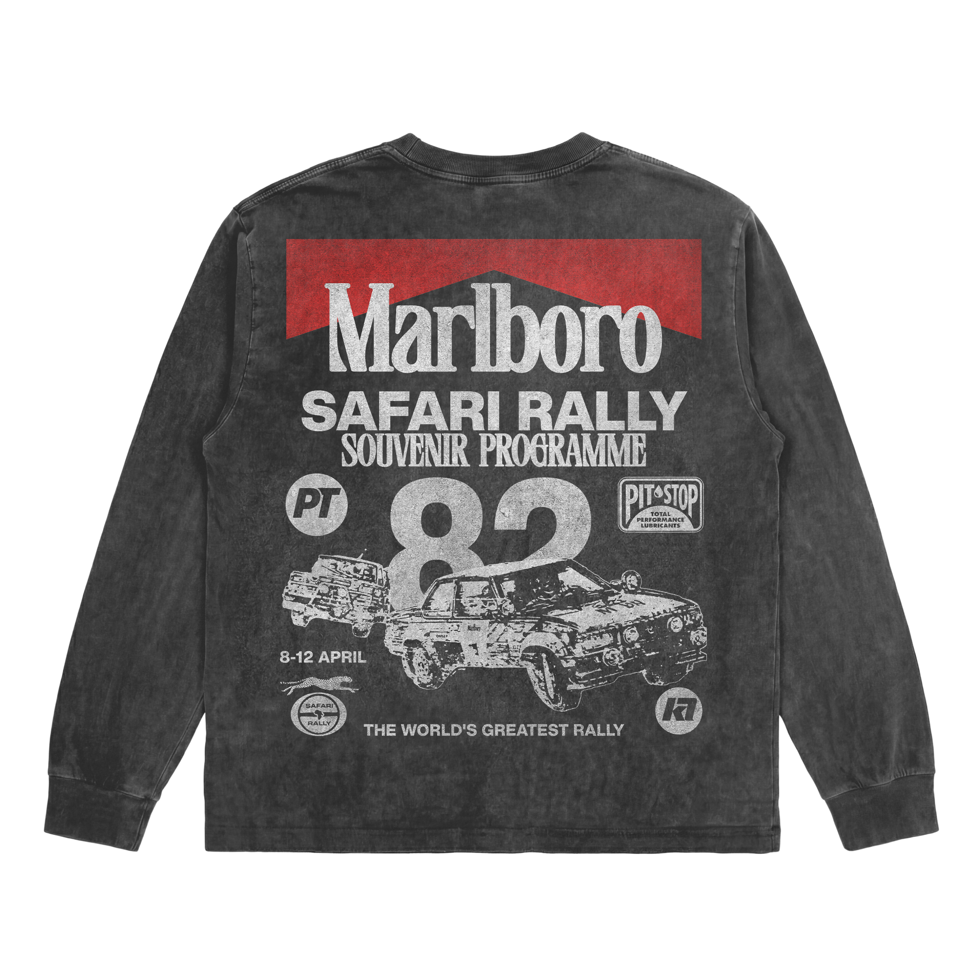 Vintage Washed Safari Rally v3 Long Sleeve
