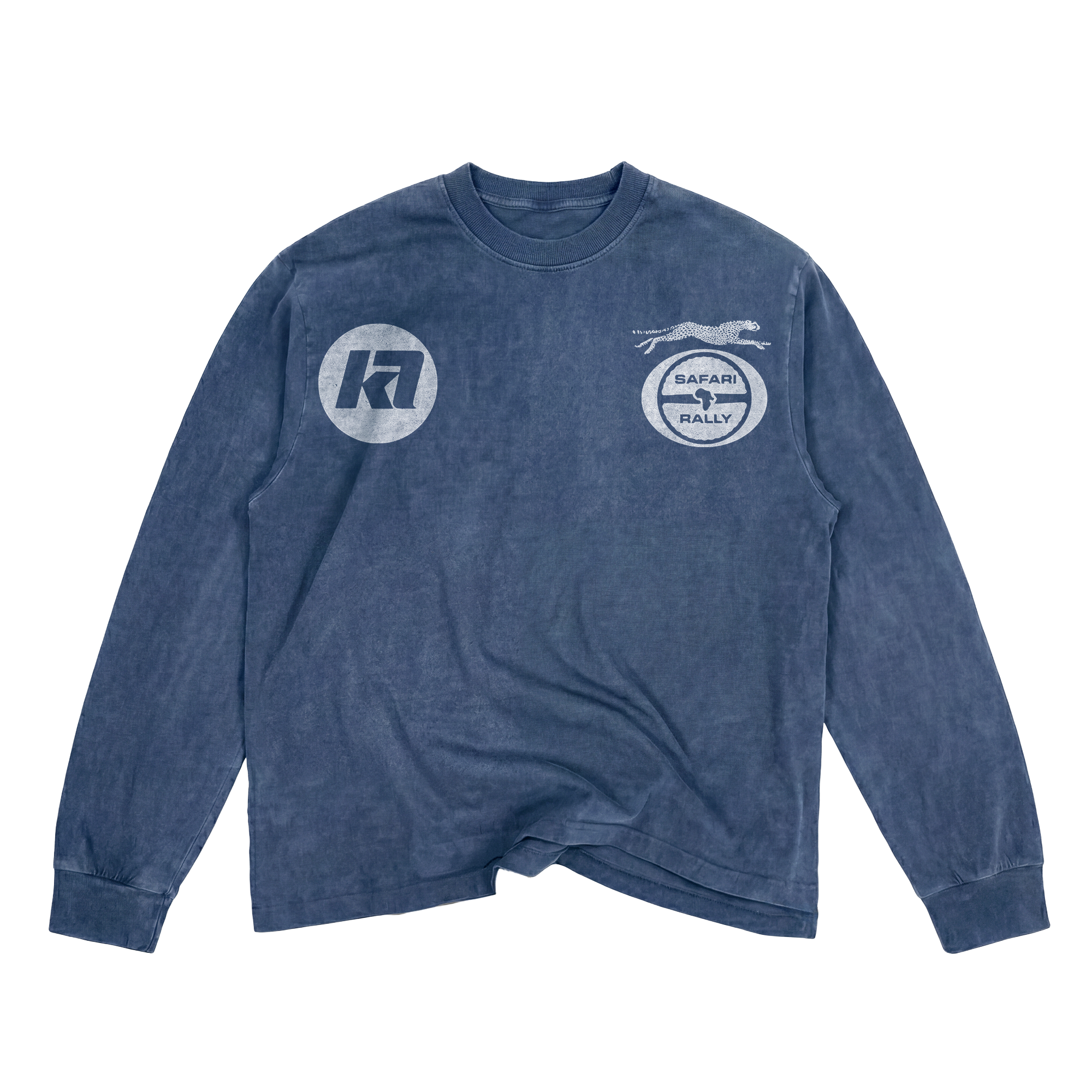 Vintage Washed Safari Rally Long Sleeve