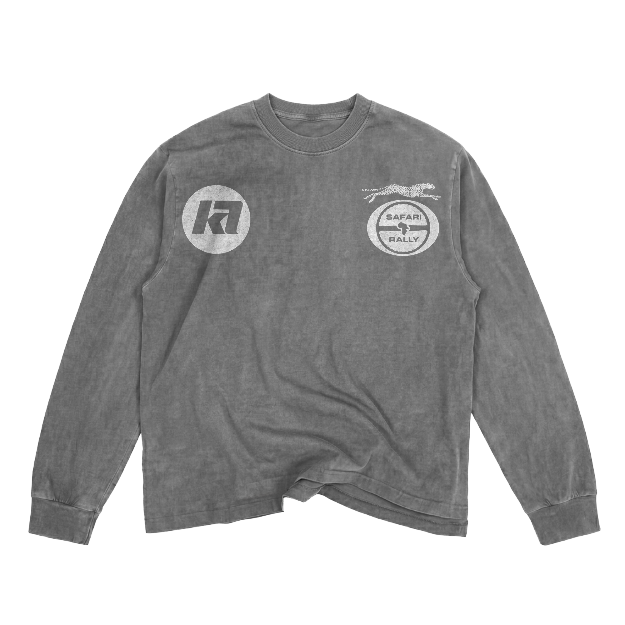 Vintage Washed Safari Rally Long Sleeve