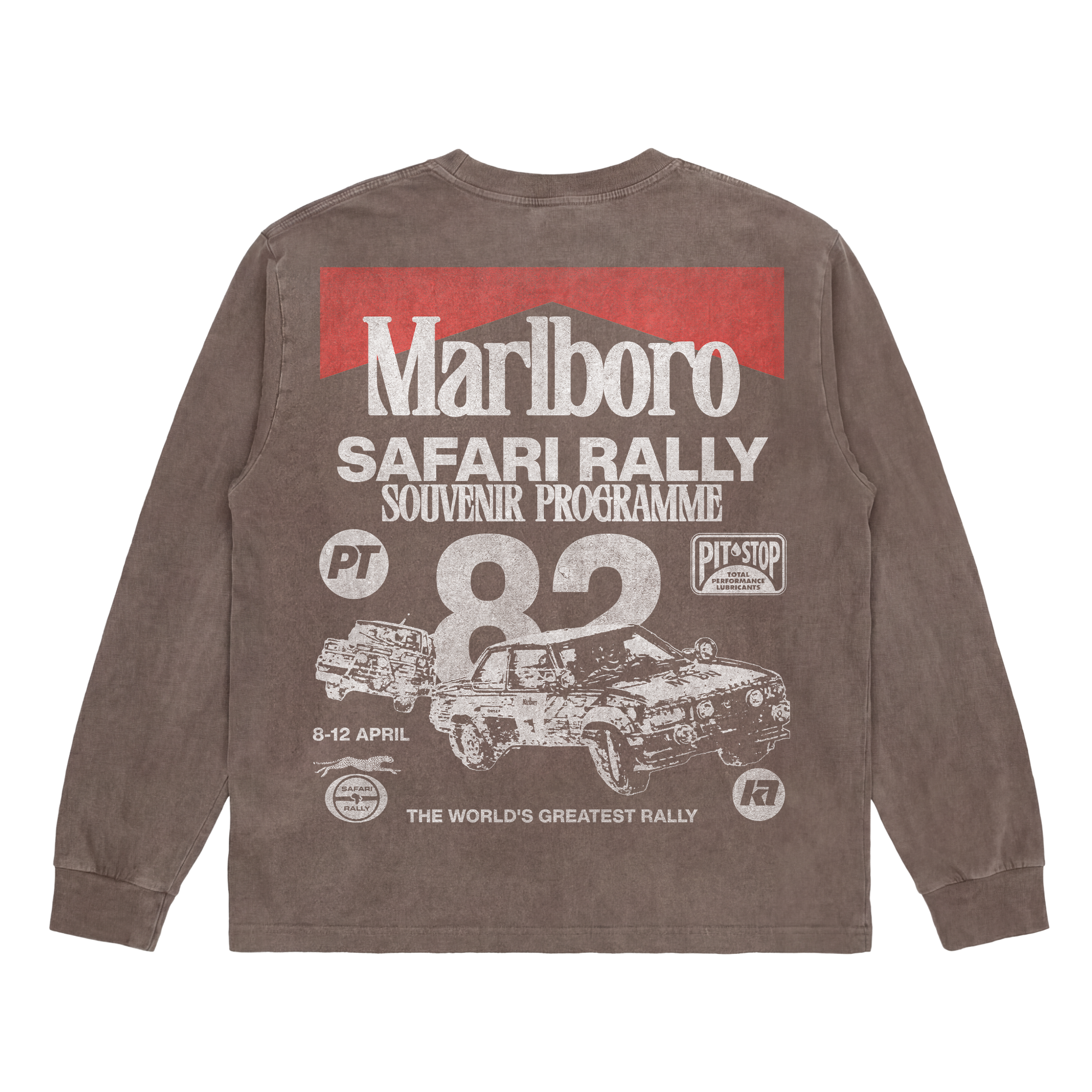 Vintage Washed Safari Rally v3 Long Sleeve