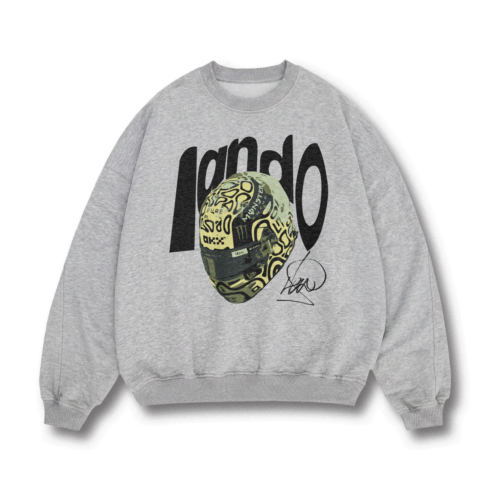 Lando Helmet Crewneck