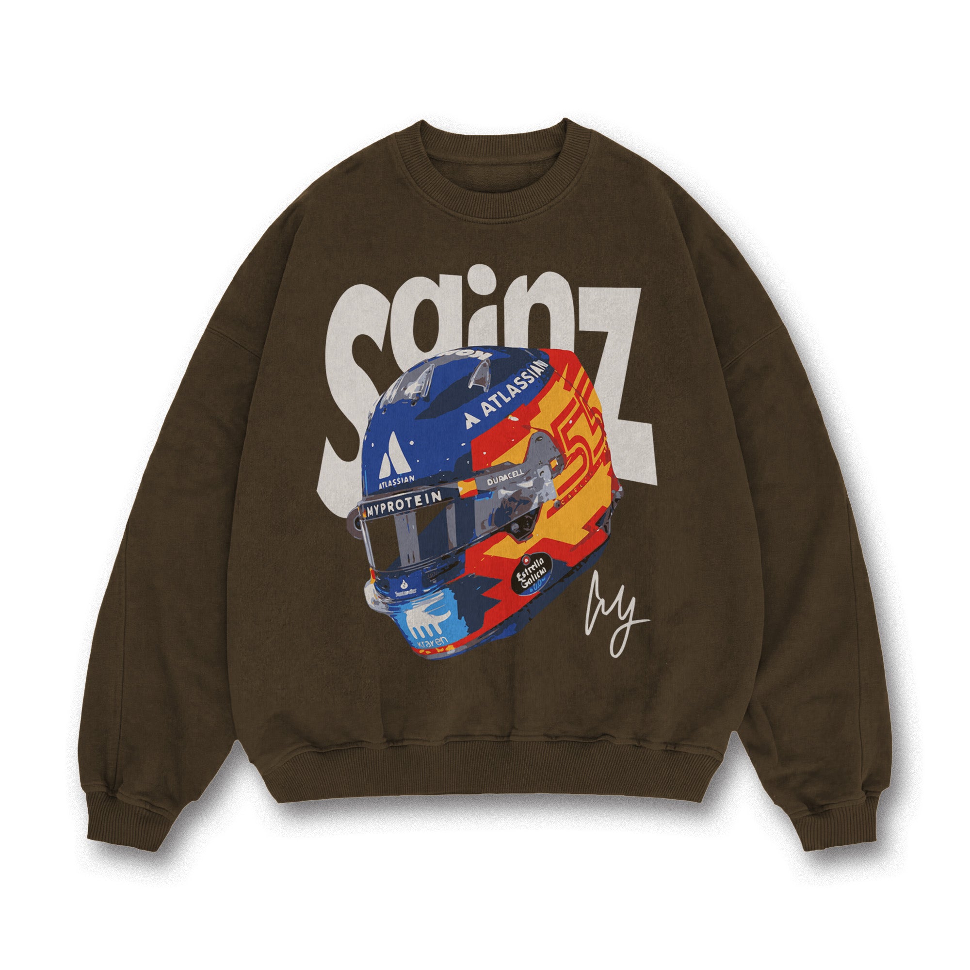 Sainz Helmet Crewneck