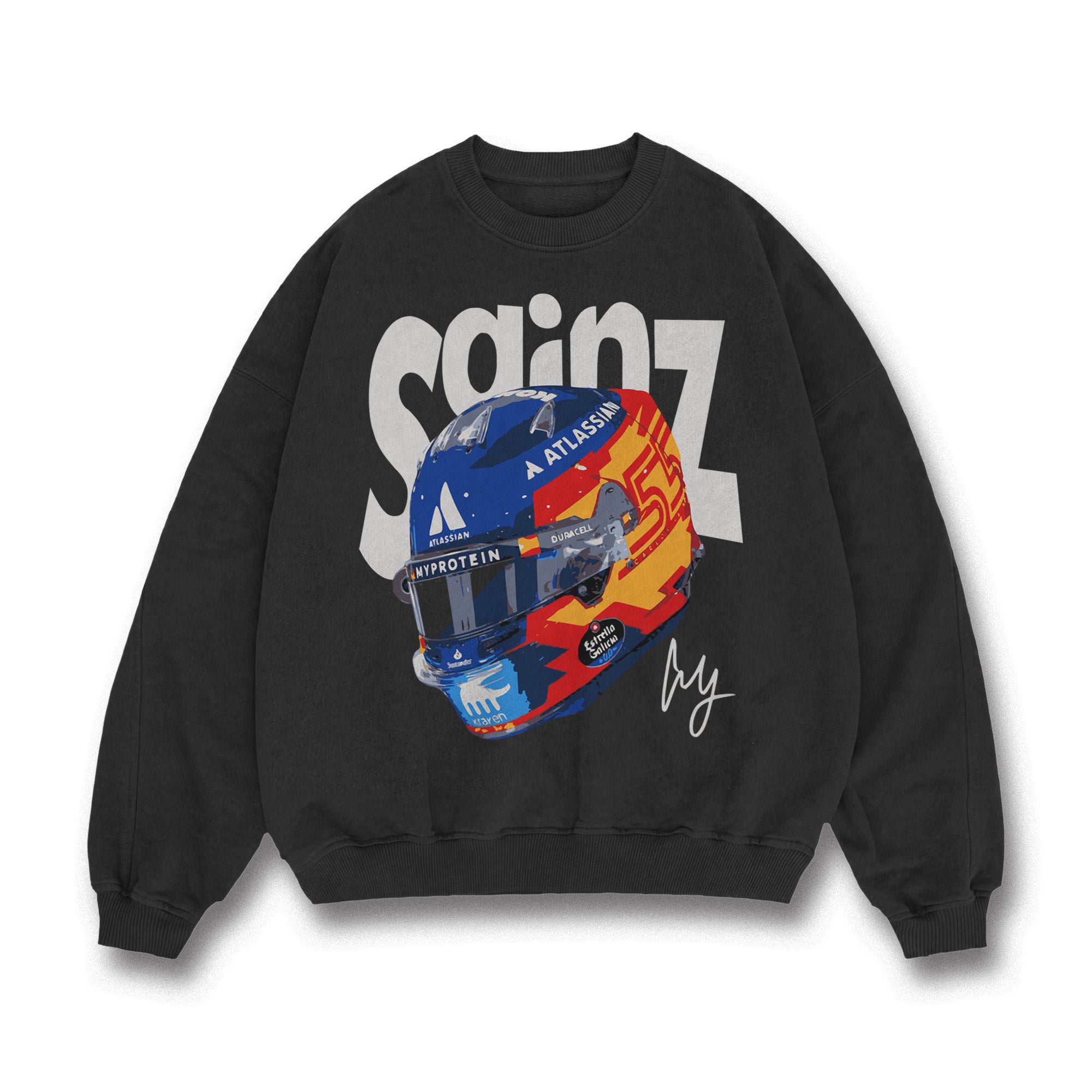 Sainz Helmet Crewneck
