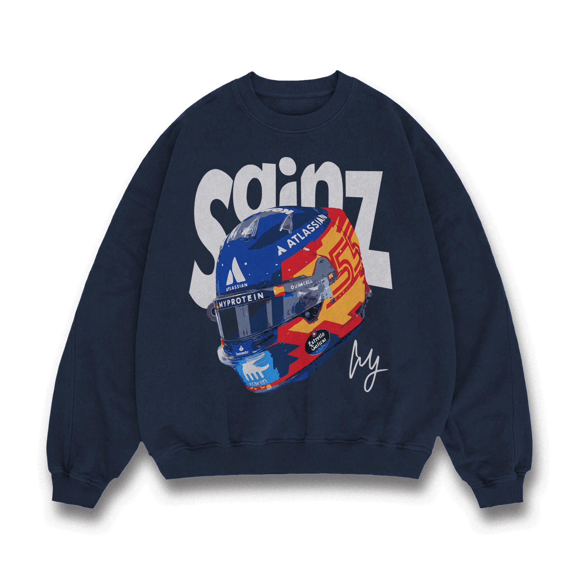 Sainz Helmet Crewneck