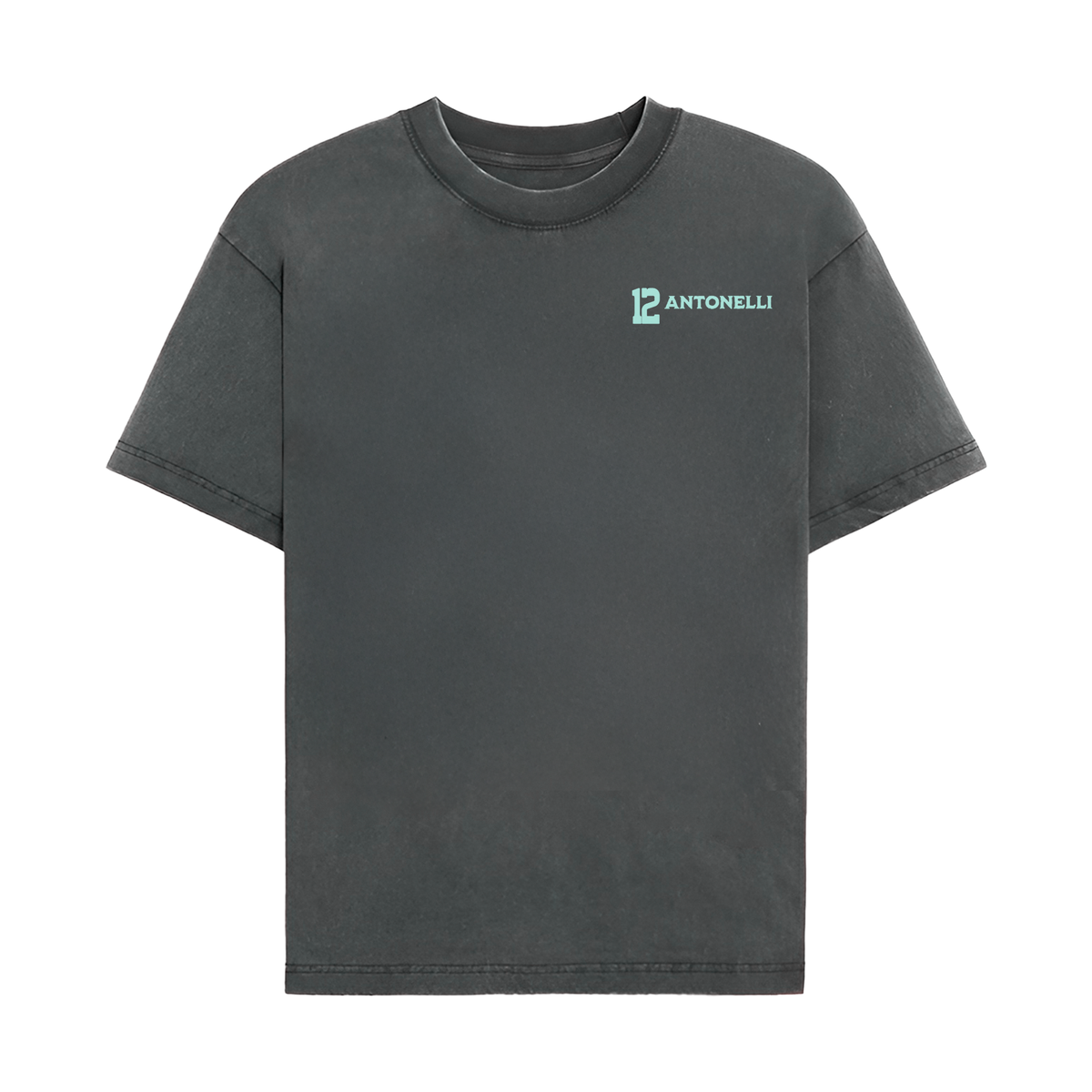Antonelli Cowboy Tee - Washed Black front