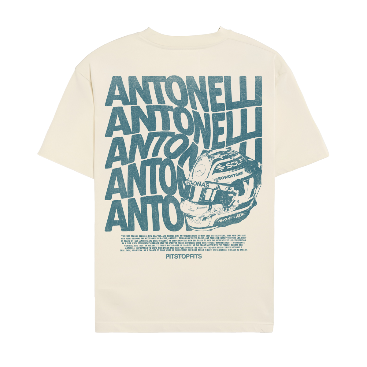 Antonelli Twist Vintage Tee - Off-White back