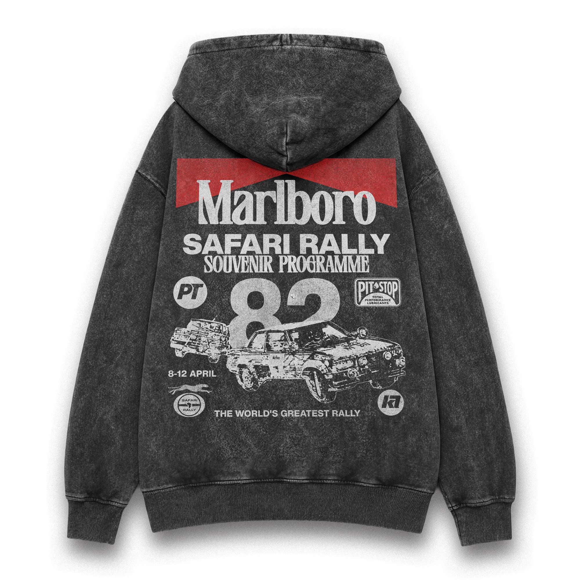 Safari Rally Washed Hoodie V2