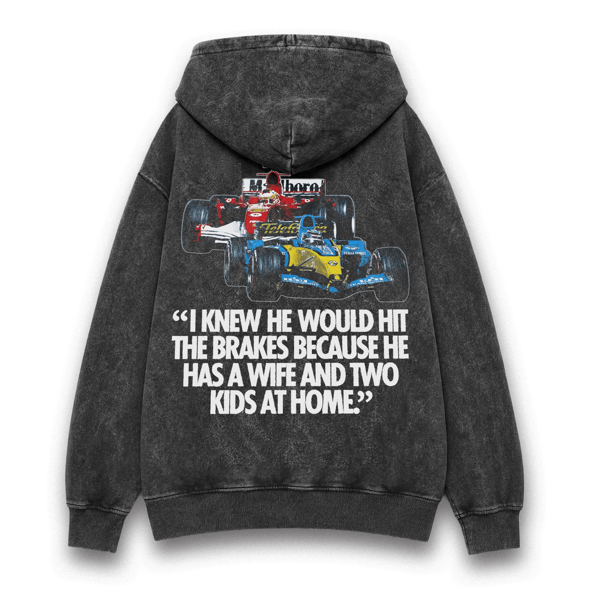 Alonso Schumacher Vintage Washed Hoodie