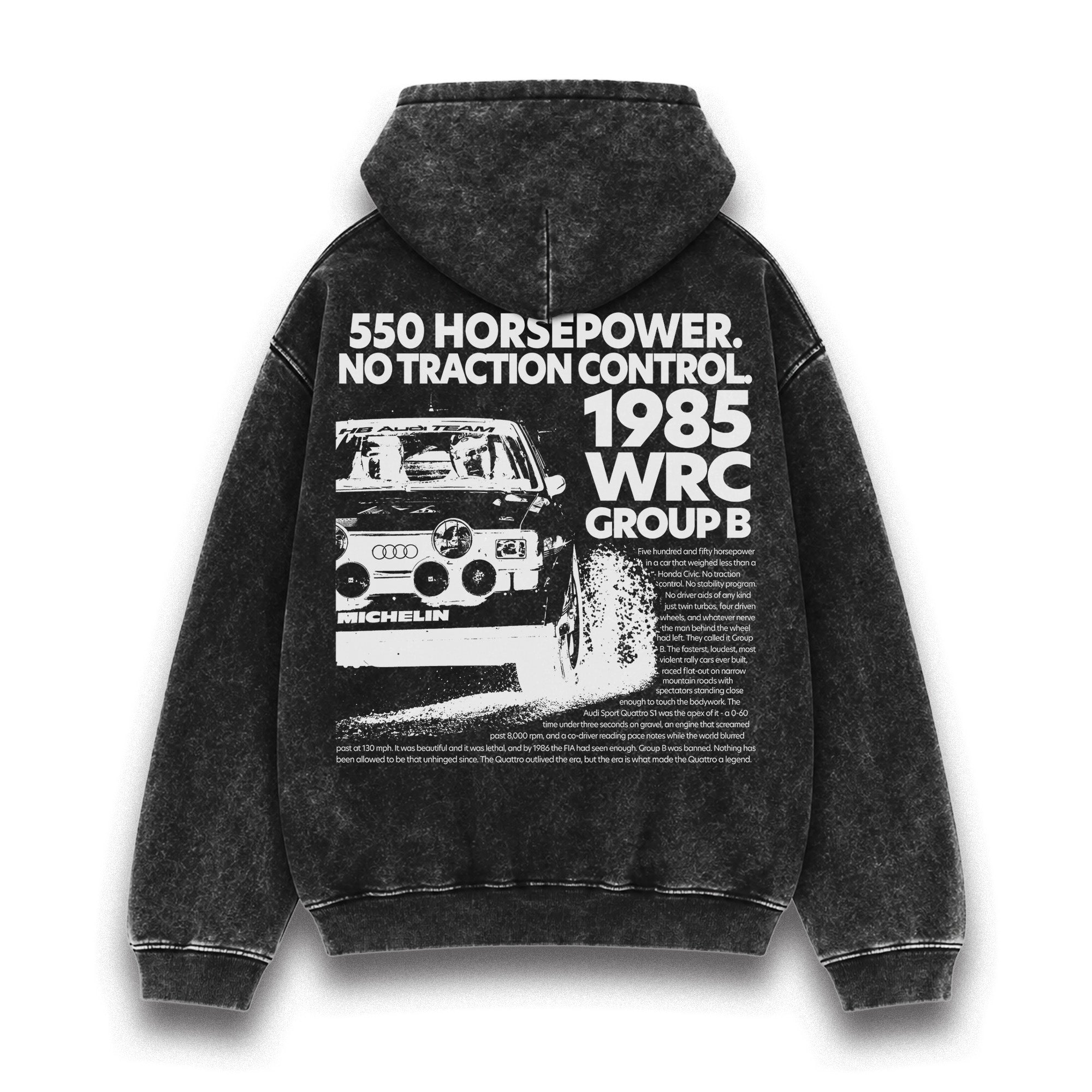 Group B Vintage Washed Hoodie V2