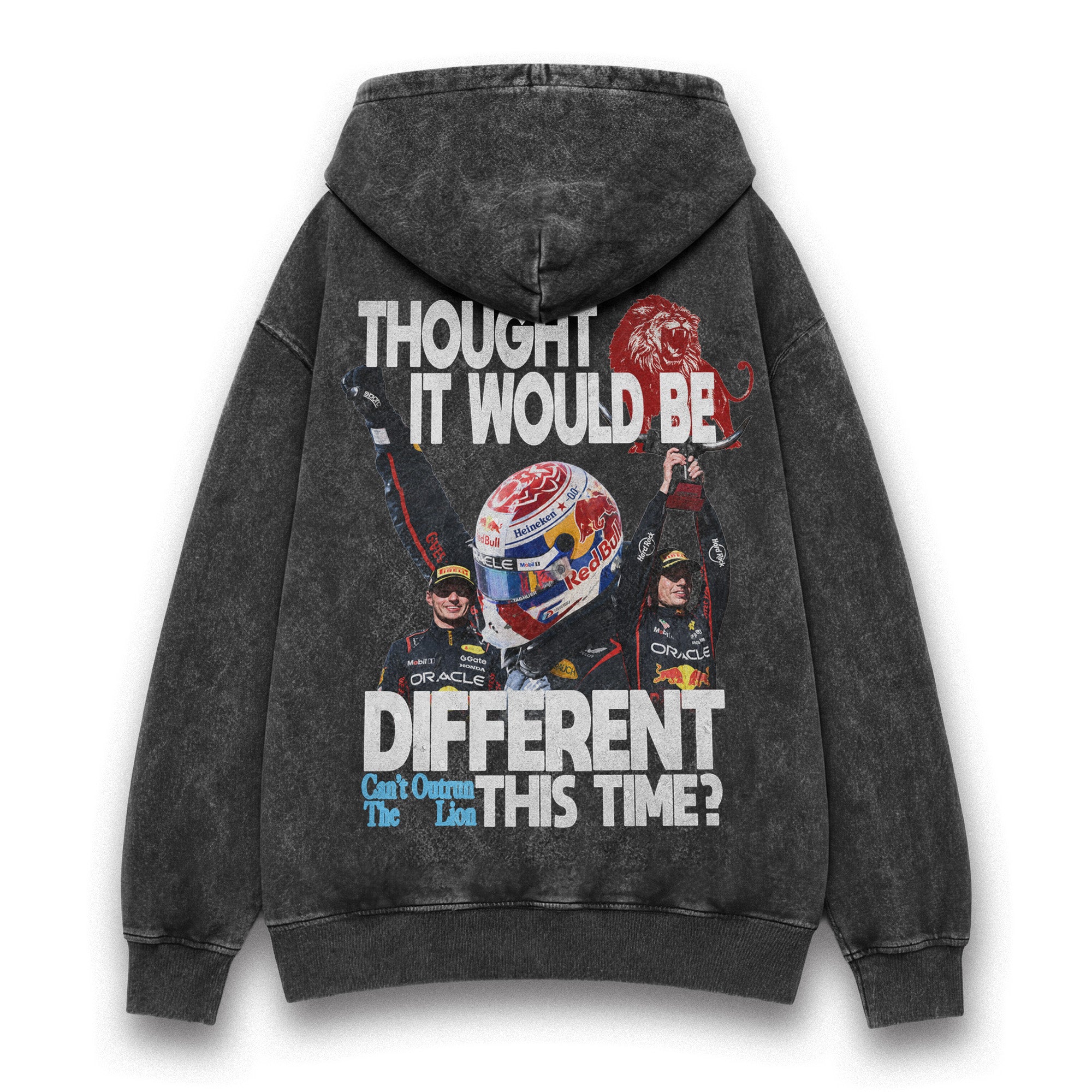 Verstappen Lion Washed Hoodie