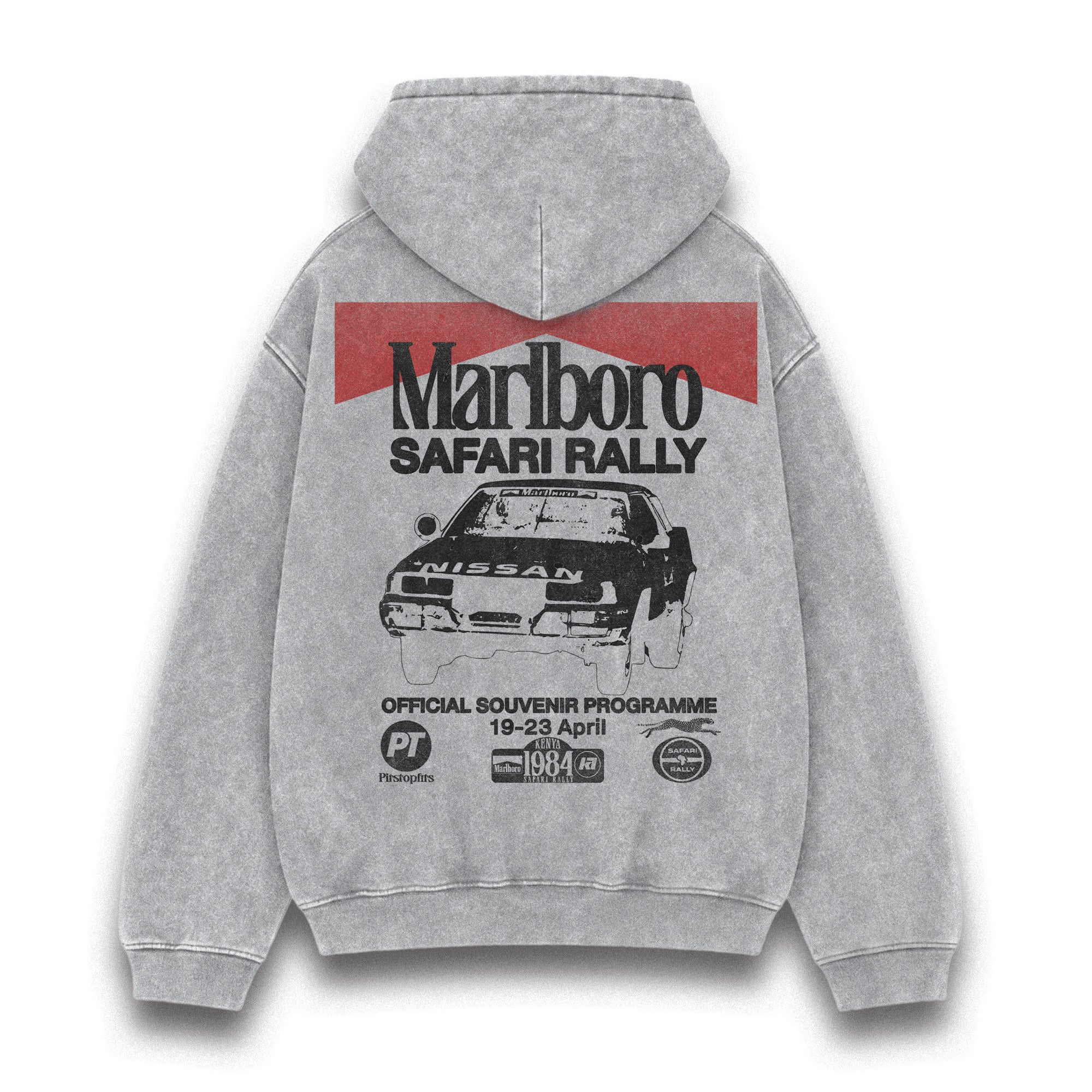 Safari Rally Vintage Washed Hoodie
