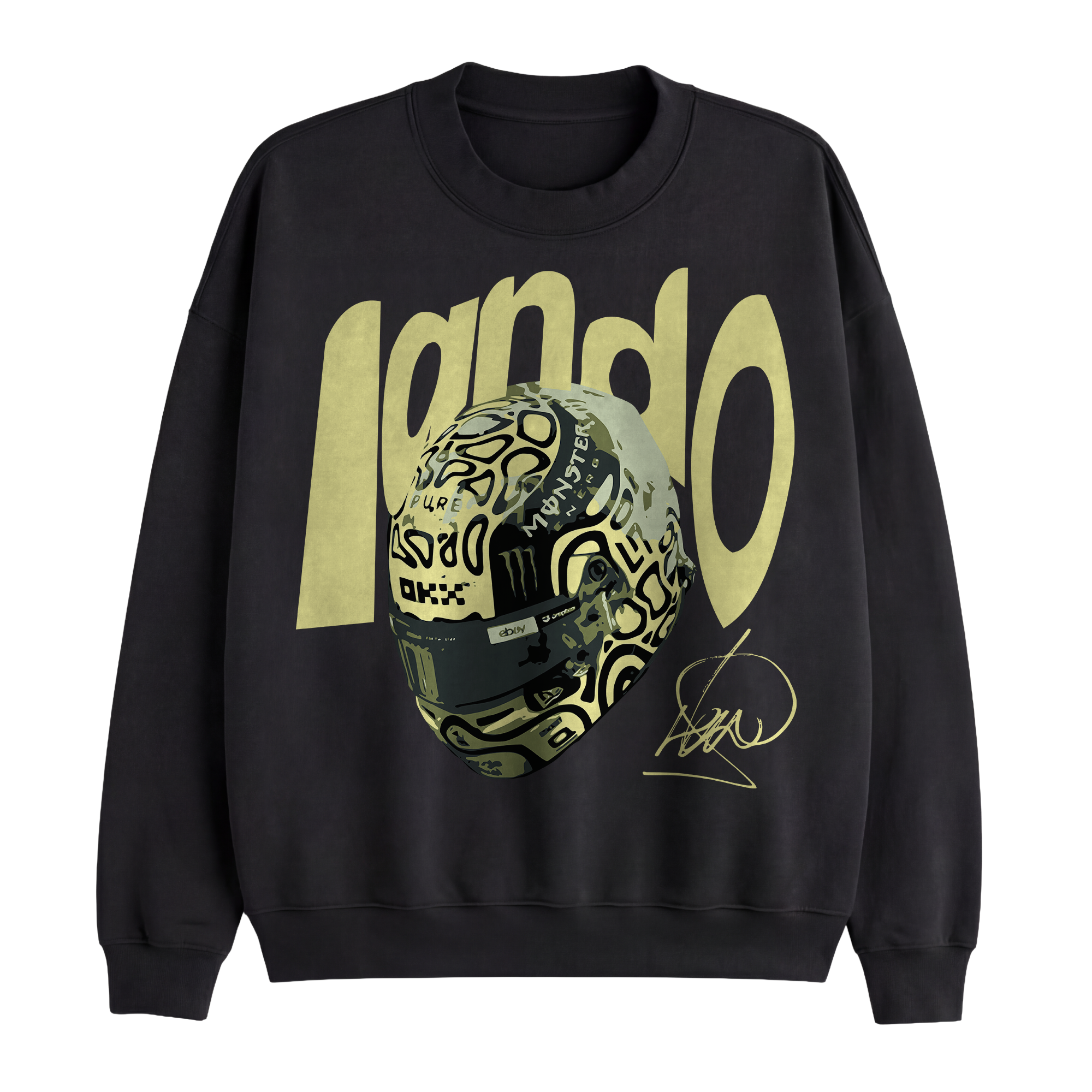 Lando Helmet Crewneck