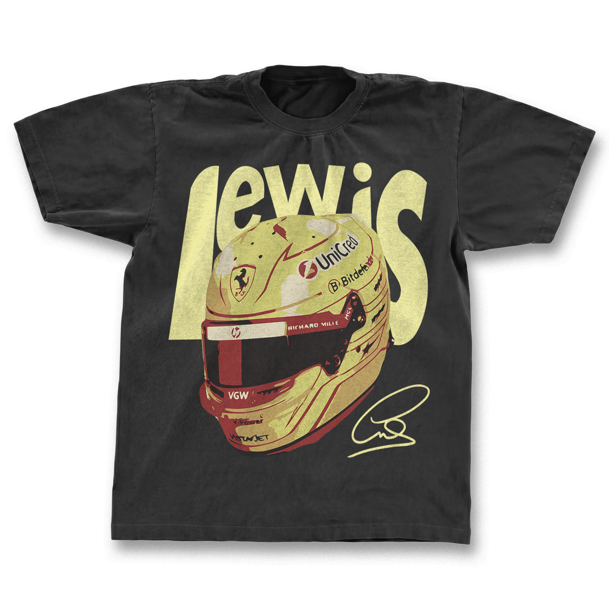 Hamilton Helmet Graphic T-shirt