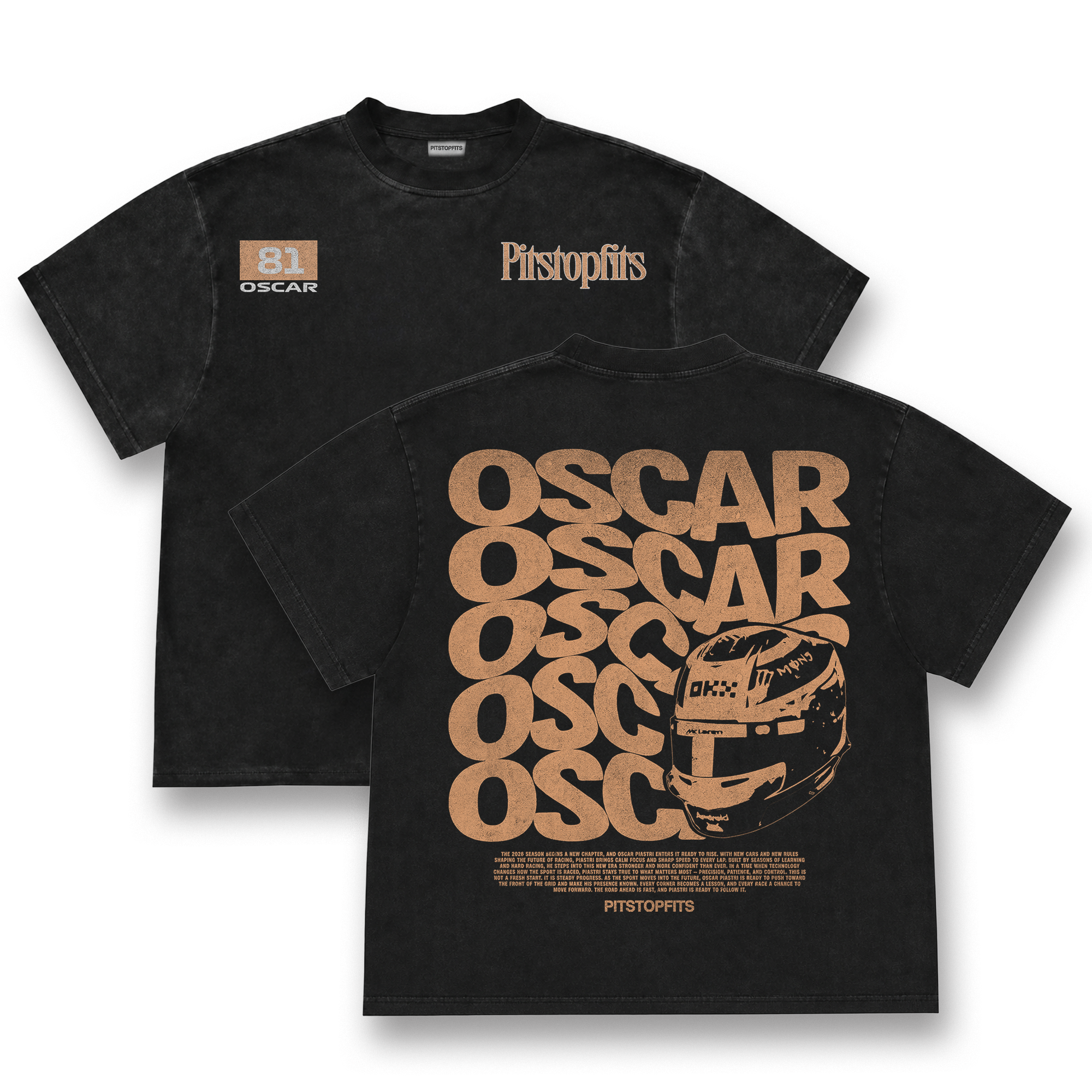 Piastri Driver Helmet Tee