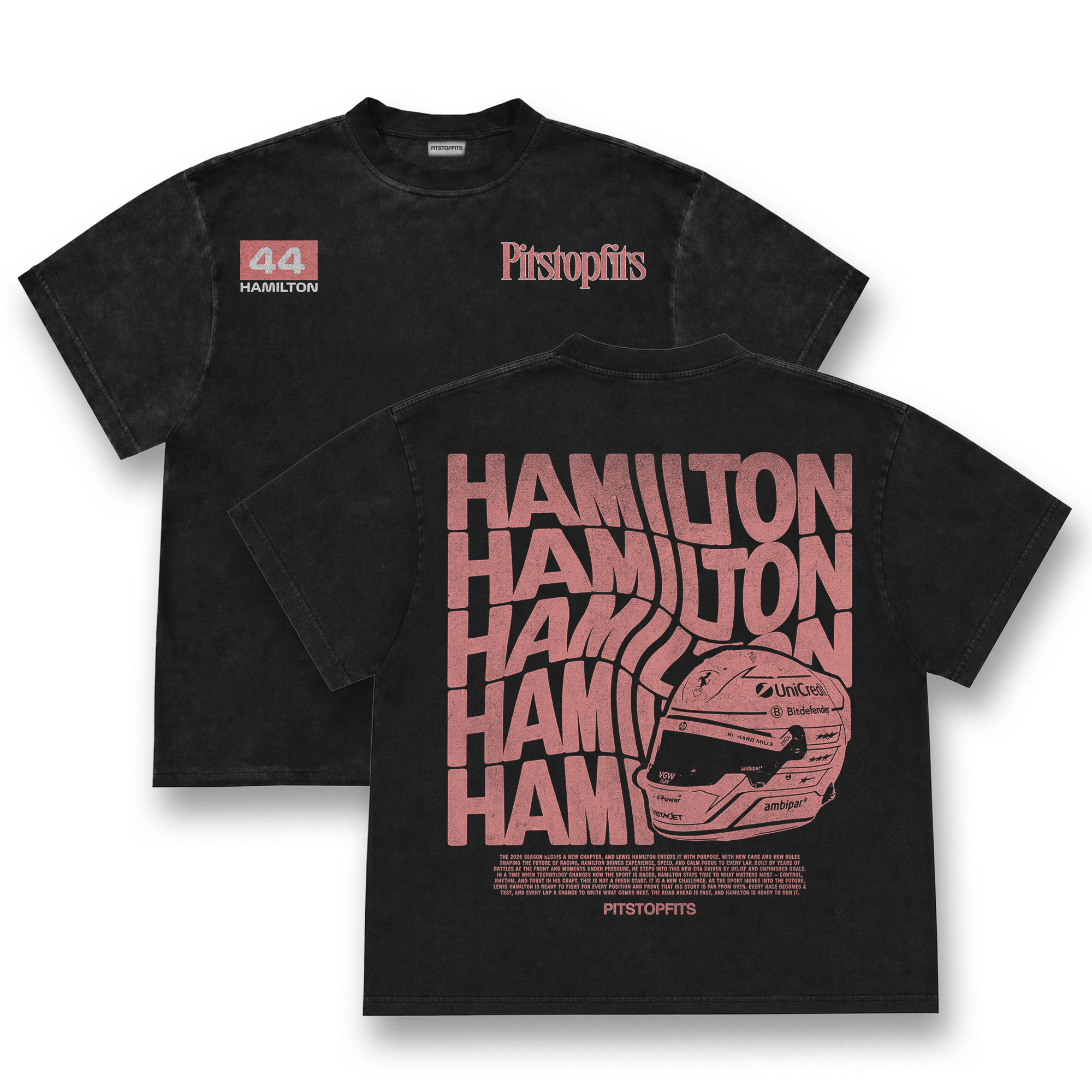 Hamilton Driver Helmet Tee