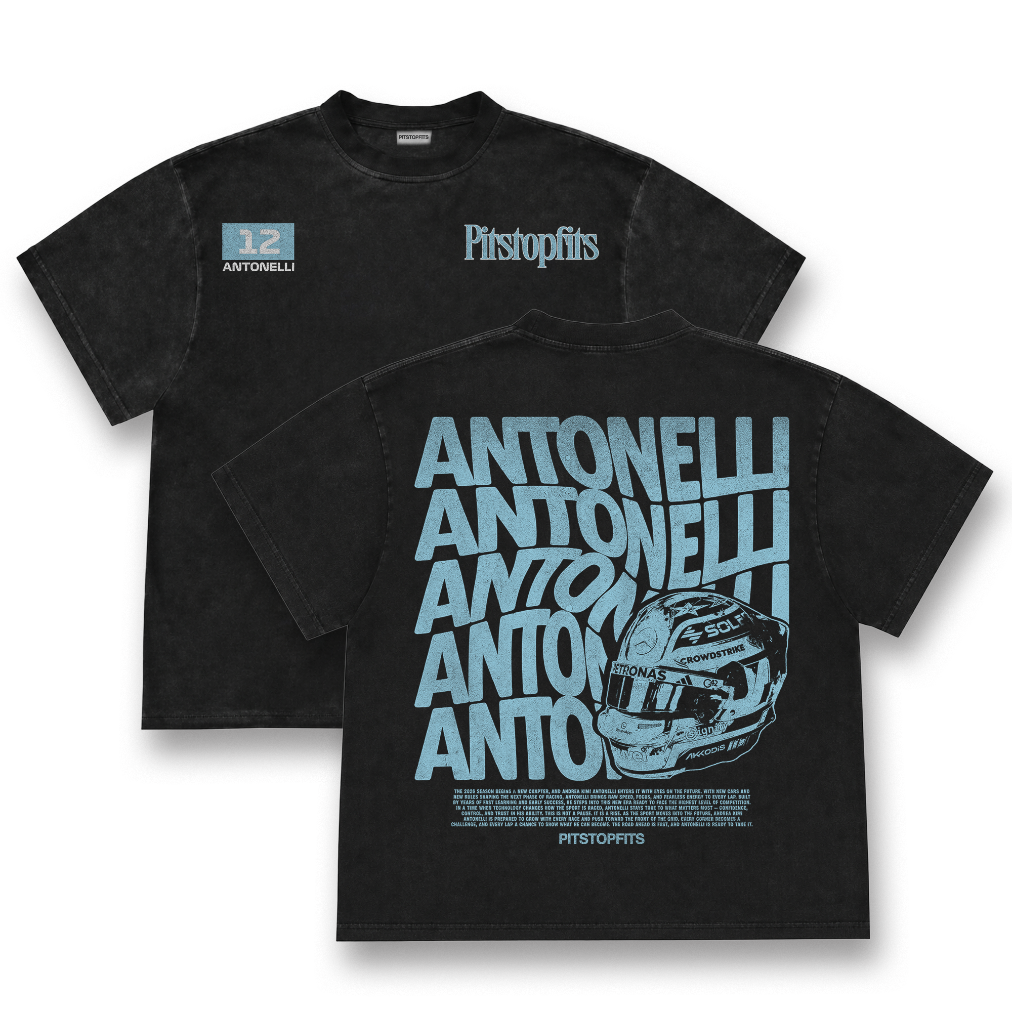 Antonelli Driver Helmet Tee
