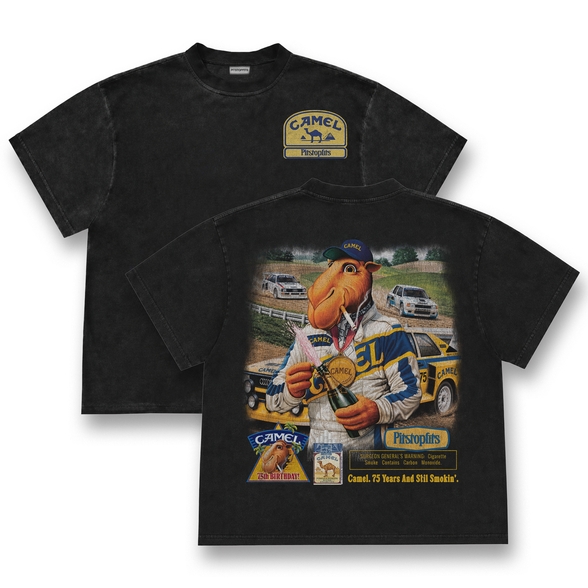 Camel Racing Vintage Tee V2