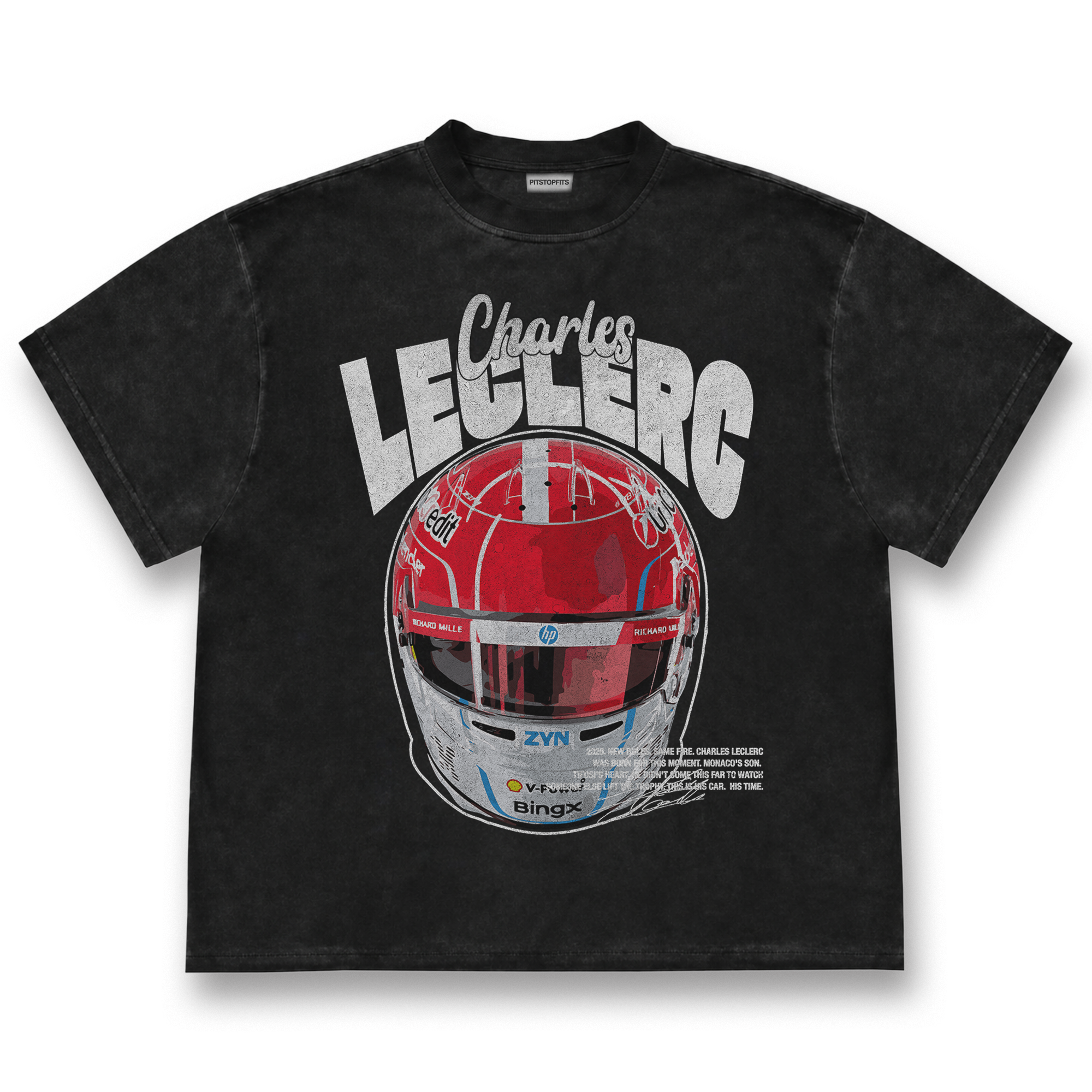 Leclerc Helmet Tee V2