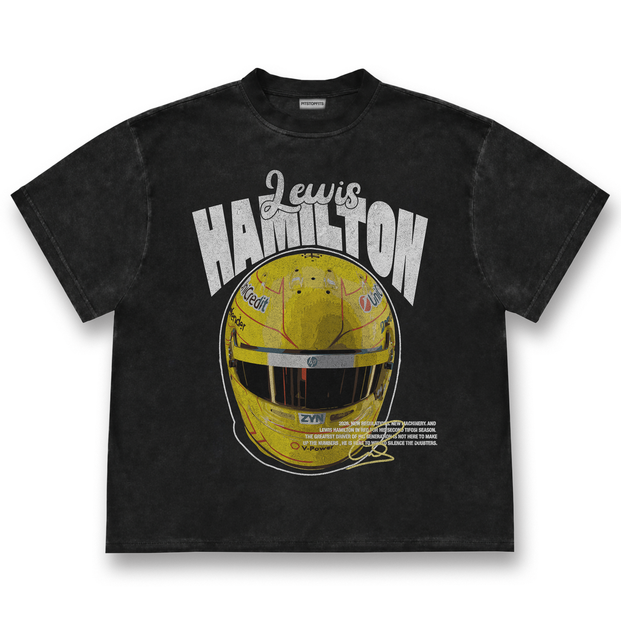 Hamilton Helmet Tee V2