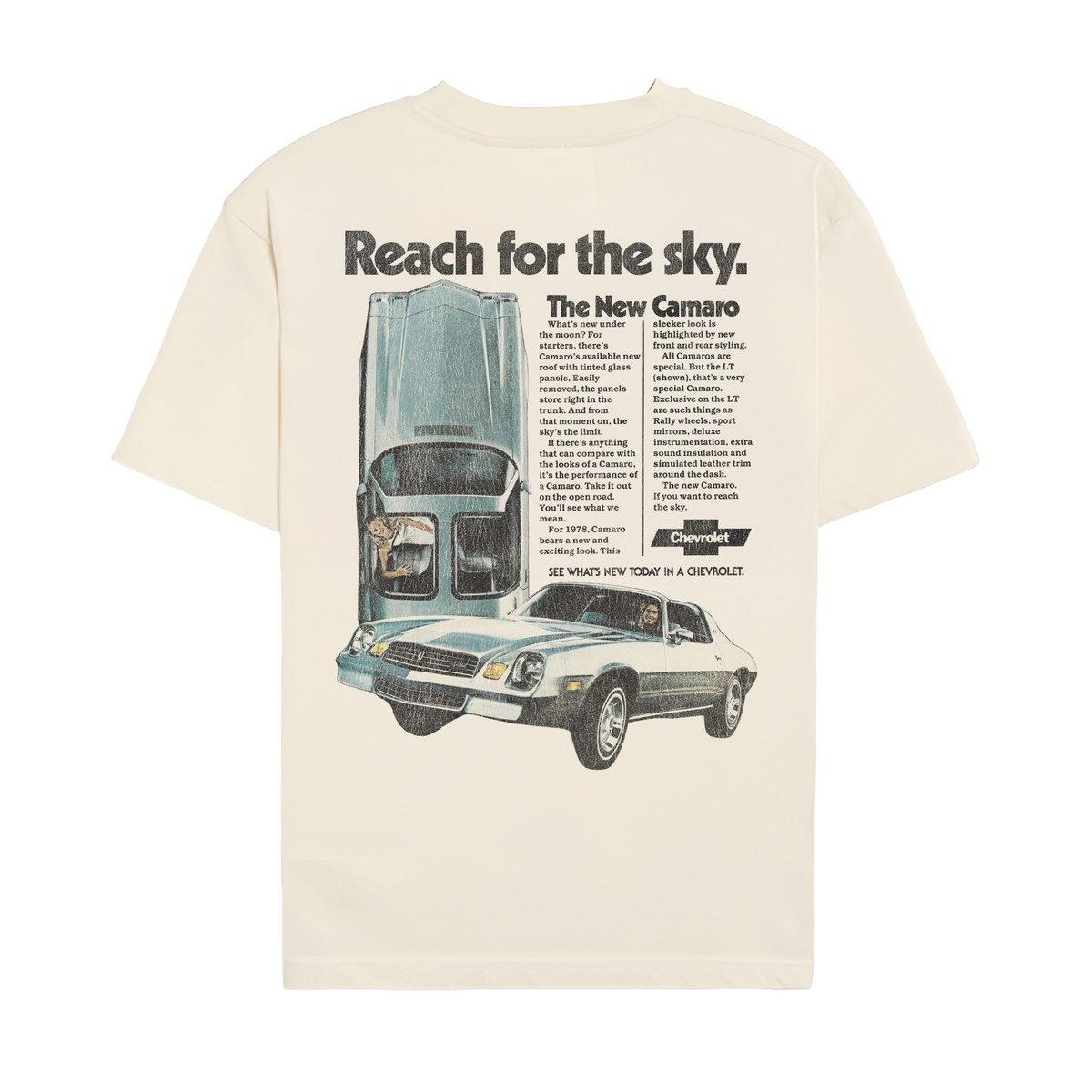 Camaro Vintage Graphic Shirt - Off-White back