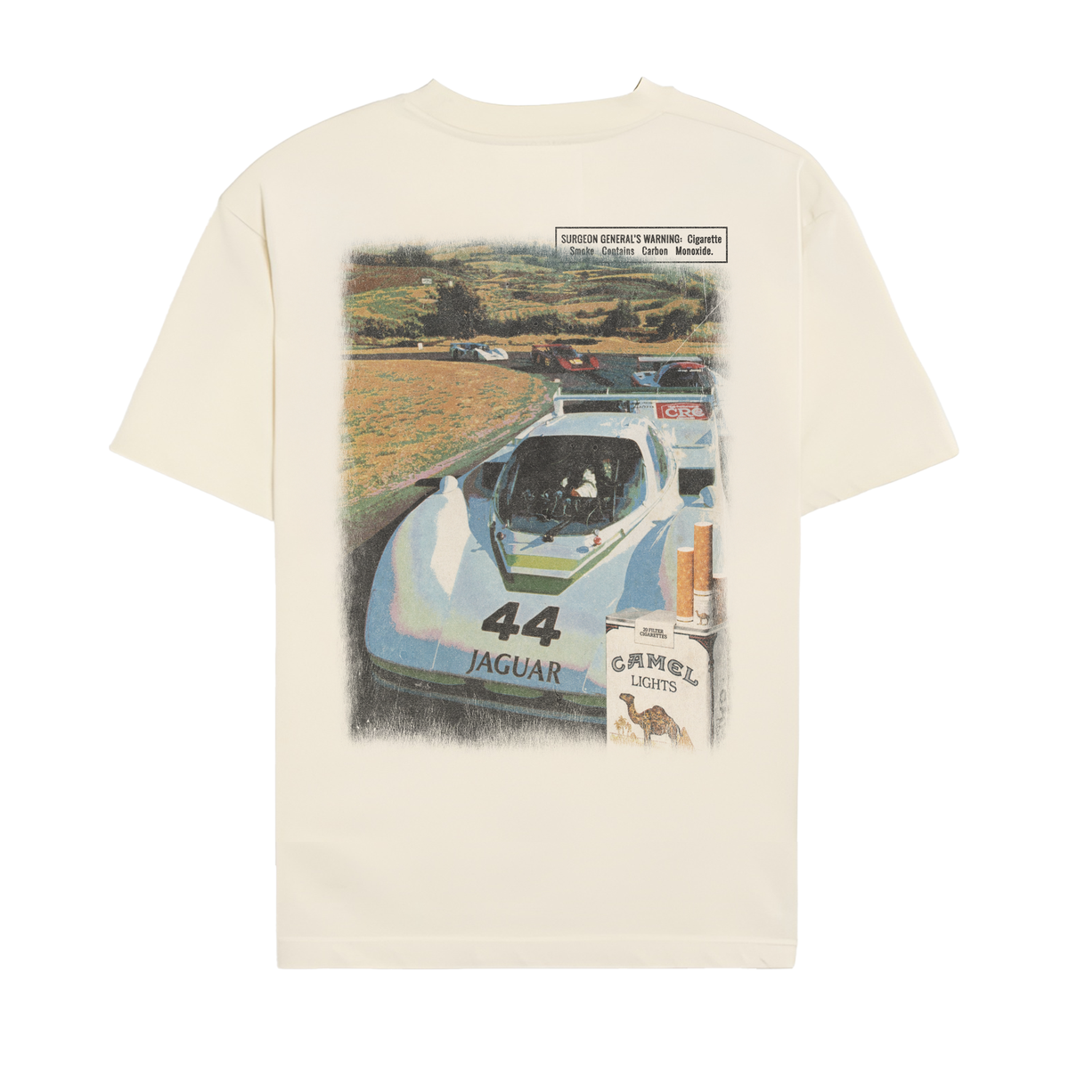 Camel GT Vintage Racing Shirt V2 - Off-White back