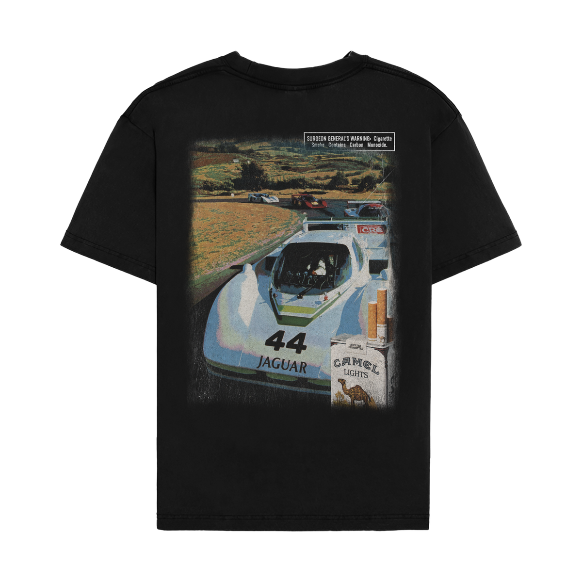 Camel GT Vintage Racing Shirt V2 - Black back
