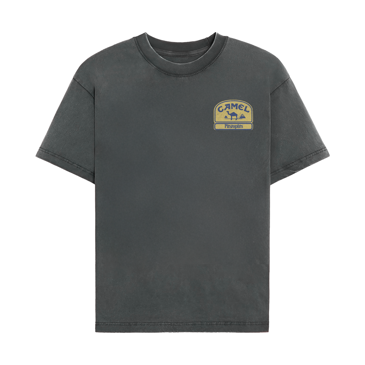 Camel Vintage F1 Shirt - Washed Black front