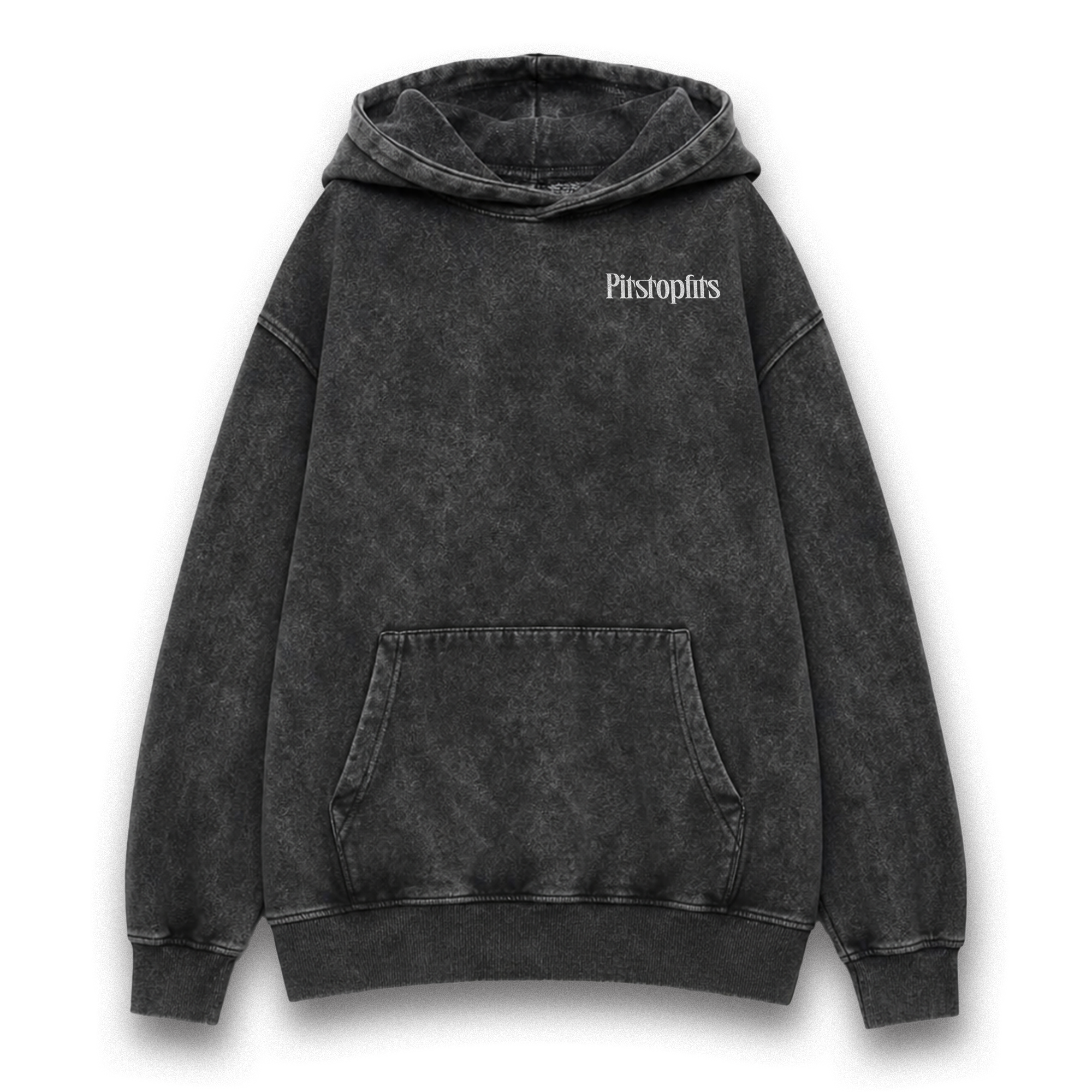 Vintage Racing Graphic Washed Hoodie