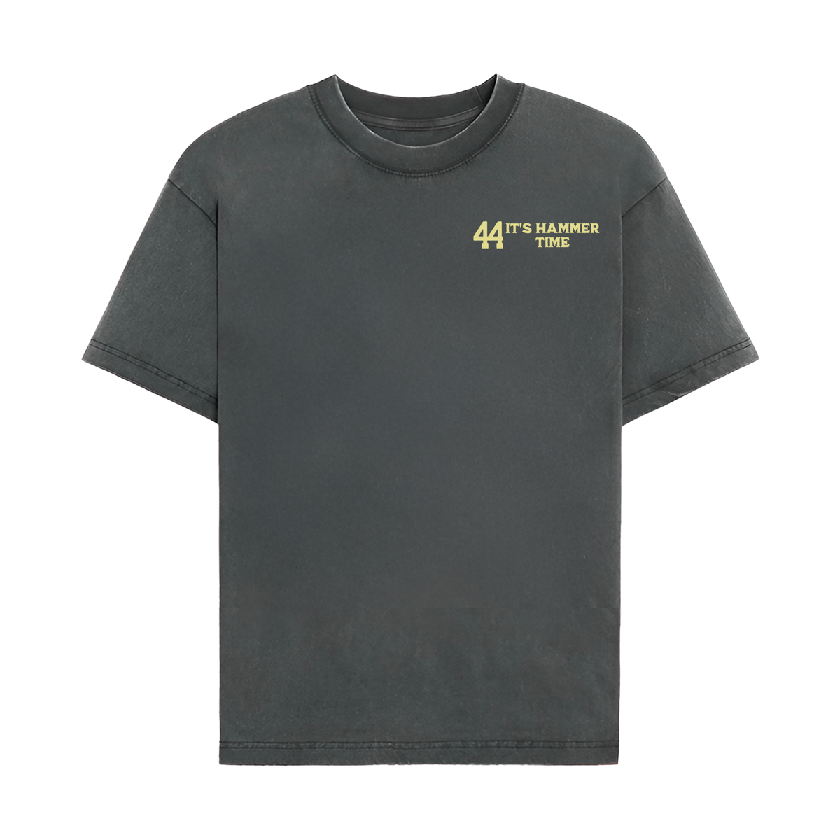 Hamilton Cowboy Tee - Washed Black front