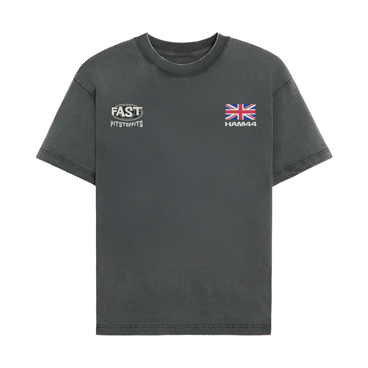 Hamilton Legacy T-shirt - Washed Black front
