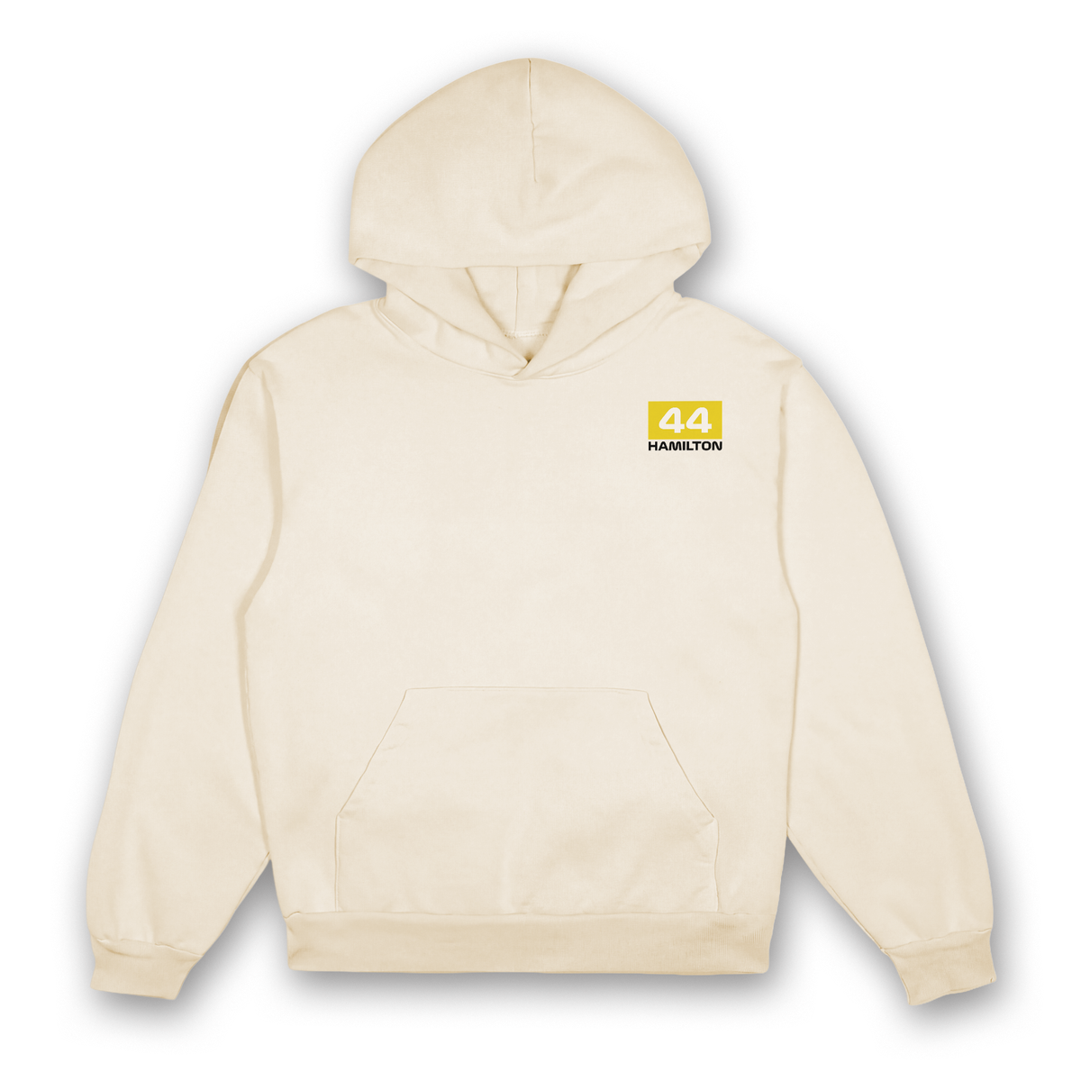 Hamilton Split Helmet Hoodie - Sand front