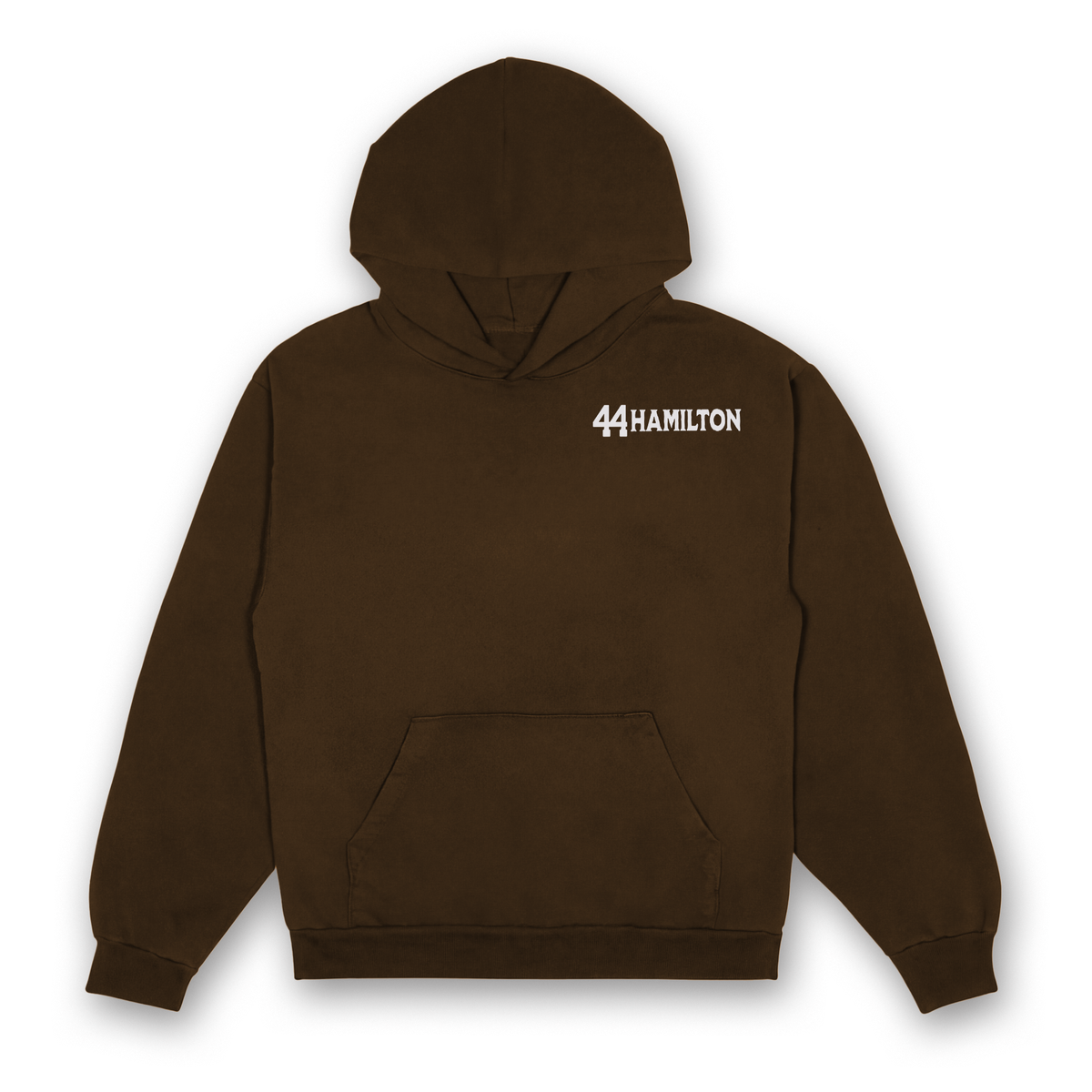 Hamilton Western V2 Hoodie - Dark Chocolate front