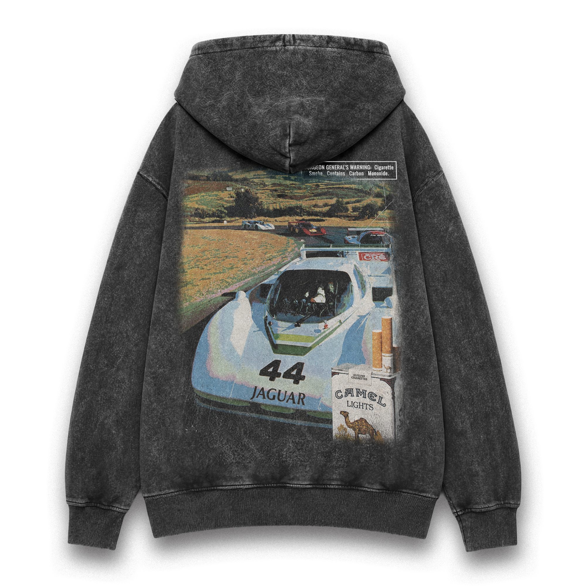 Camel GT Vintage Racing Washed Hoodie V2