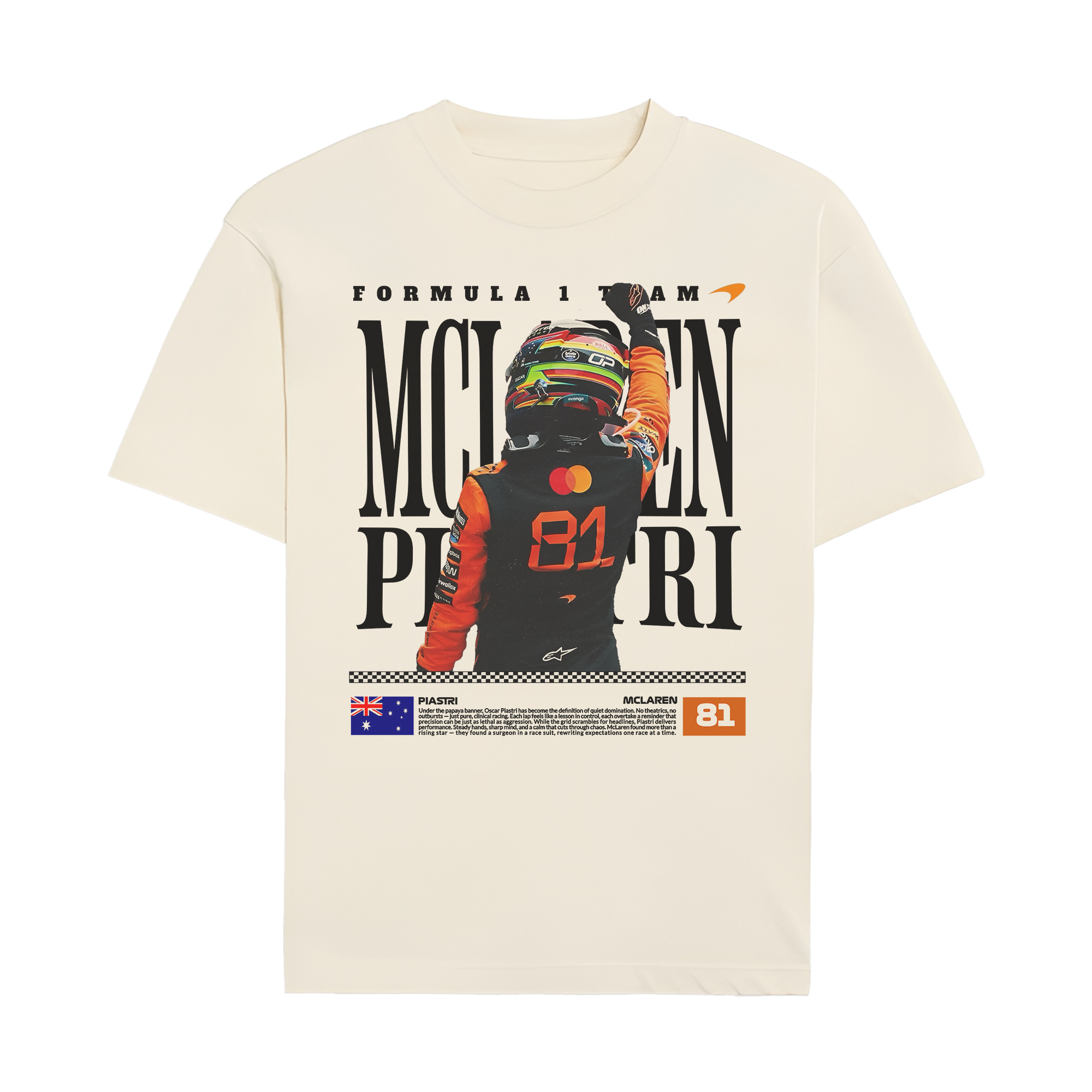 Vintage Piastri 81 T-shirt