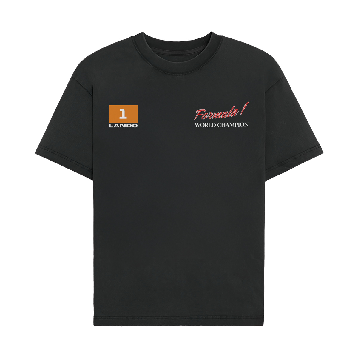 Lando 2025 Champion Legacy Tee - Black front