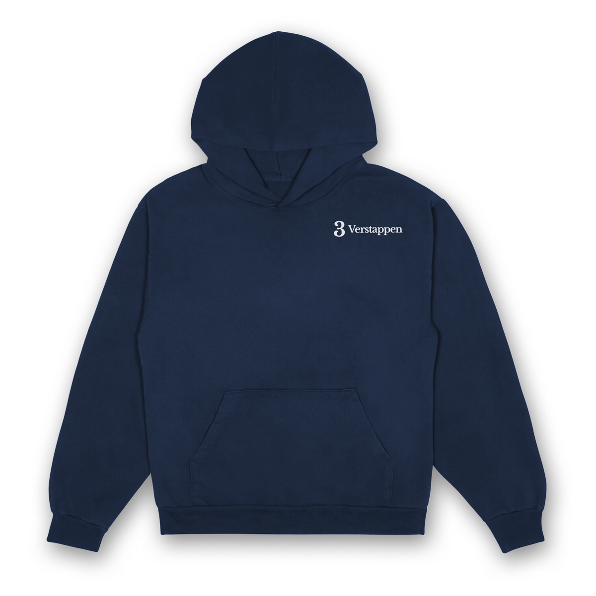 Max Floral Helmet Hoodie - Navy front