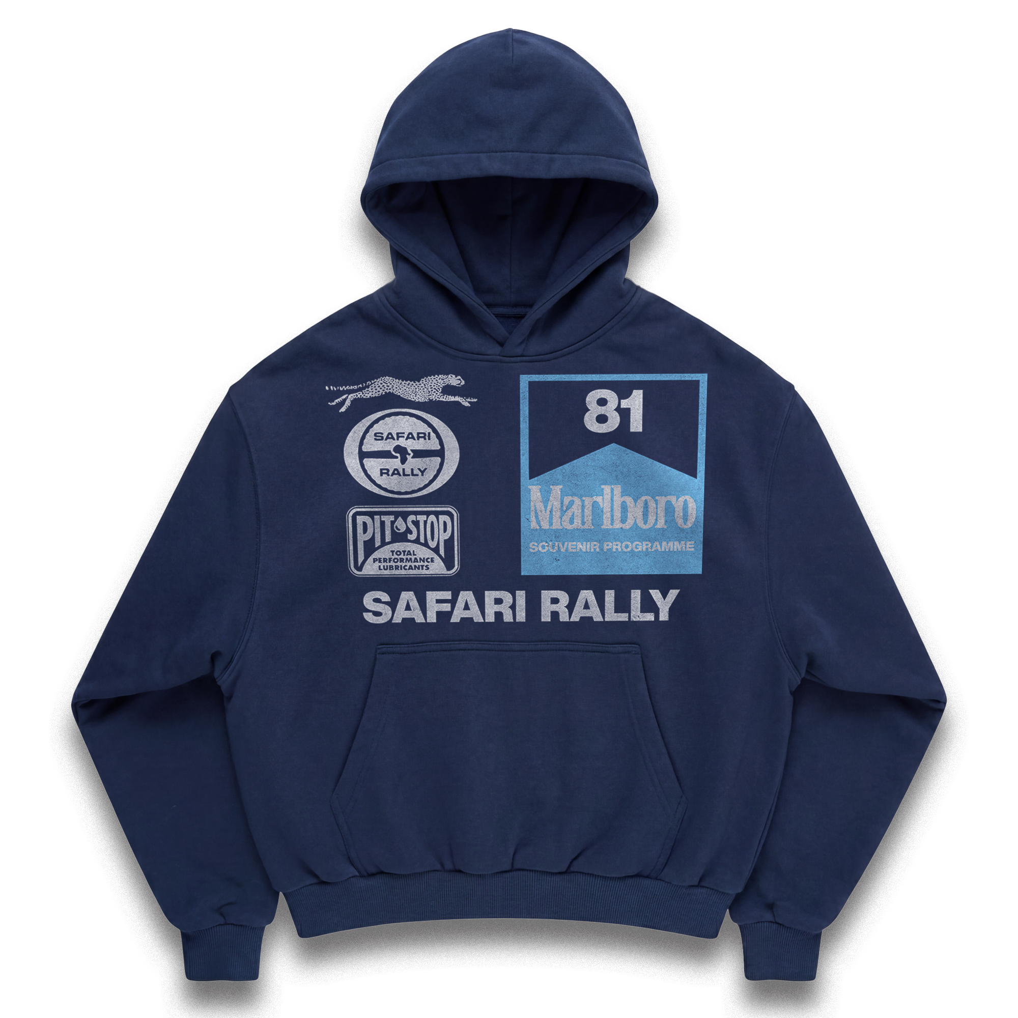 Vintage Safari Rally v4 Hoodie