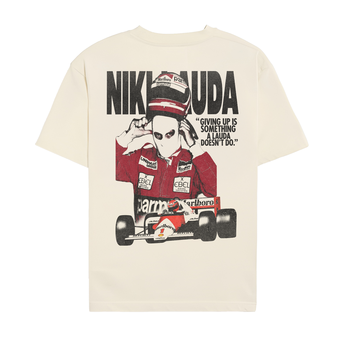 Niki Lauda Vintage Shirt - Off-White back