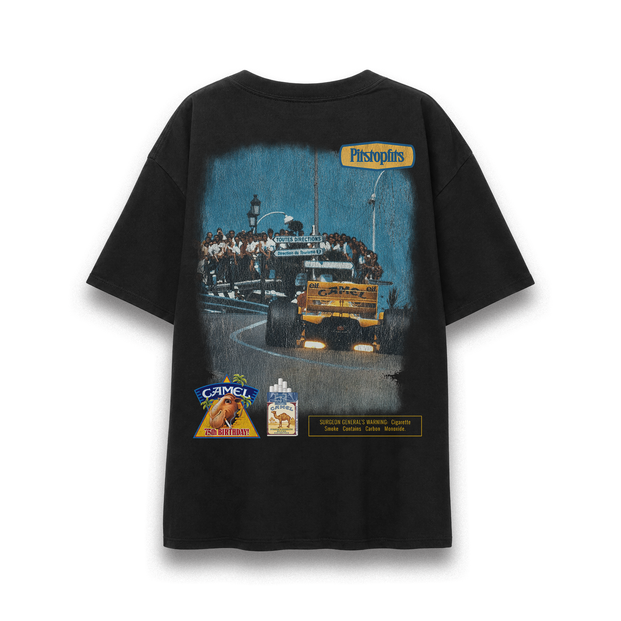 Camel Vintage F1 Tee
