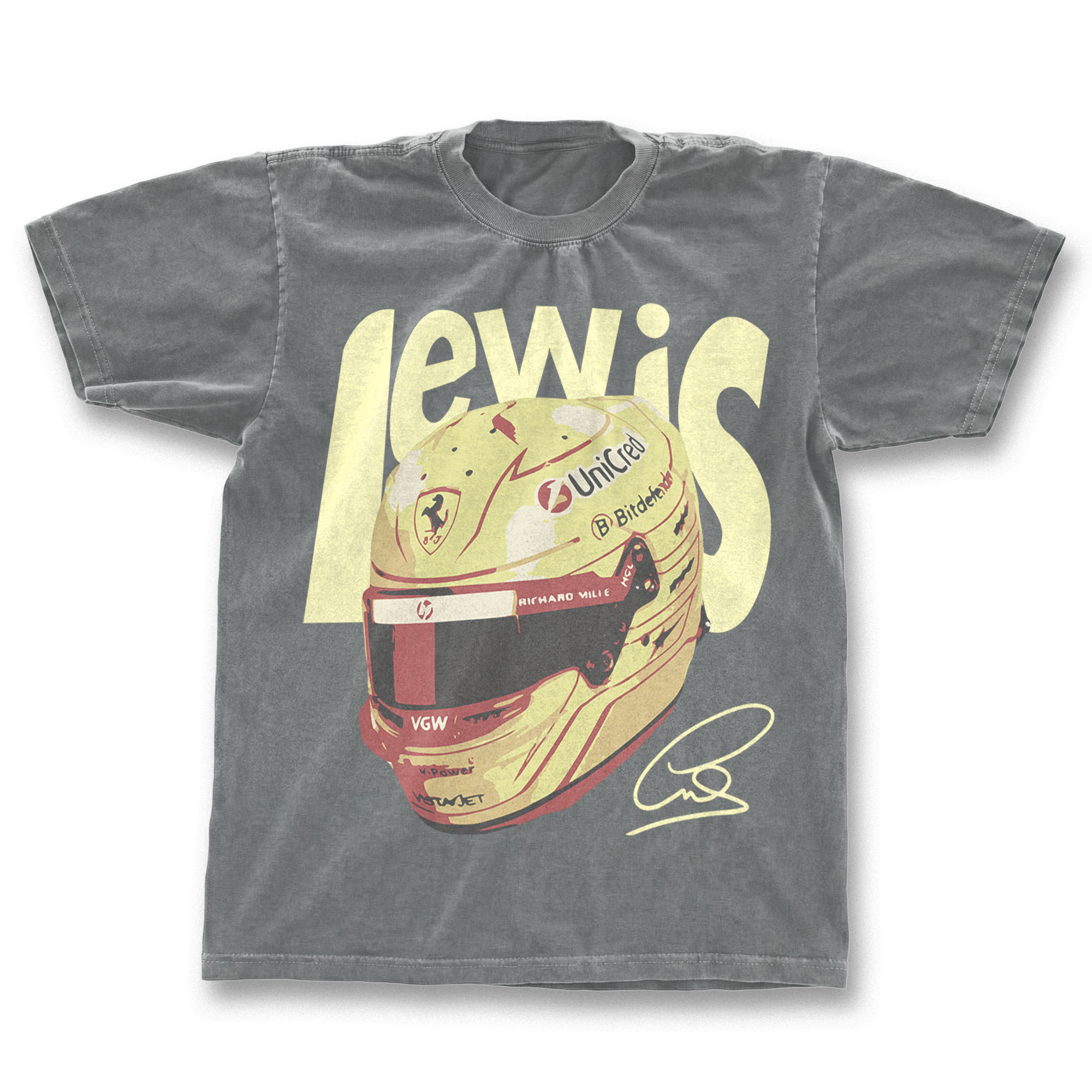 Hamilton Helmet Graphic T-shirt