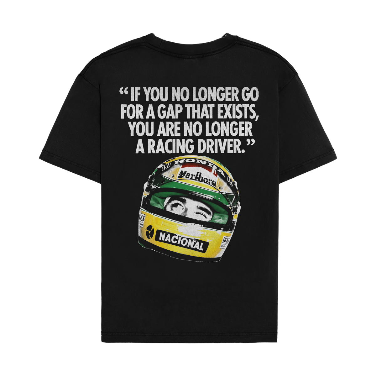 Senna Vintage Shirt - Black back