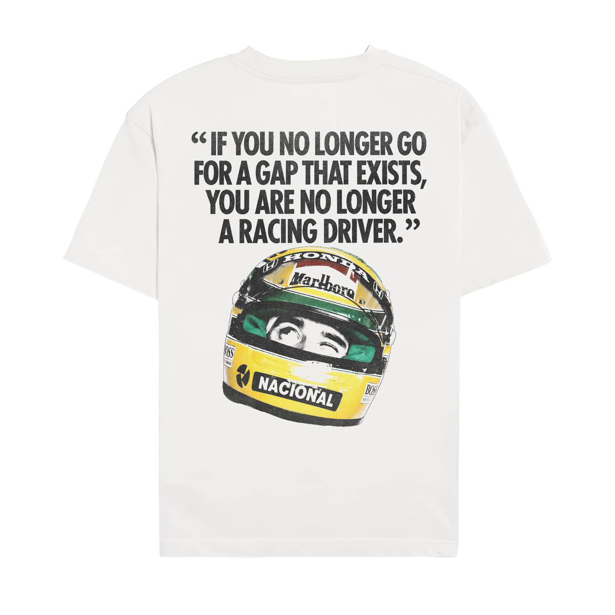 Senna Vintage Shirt - White back